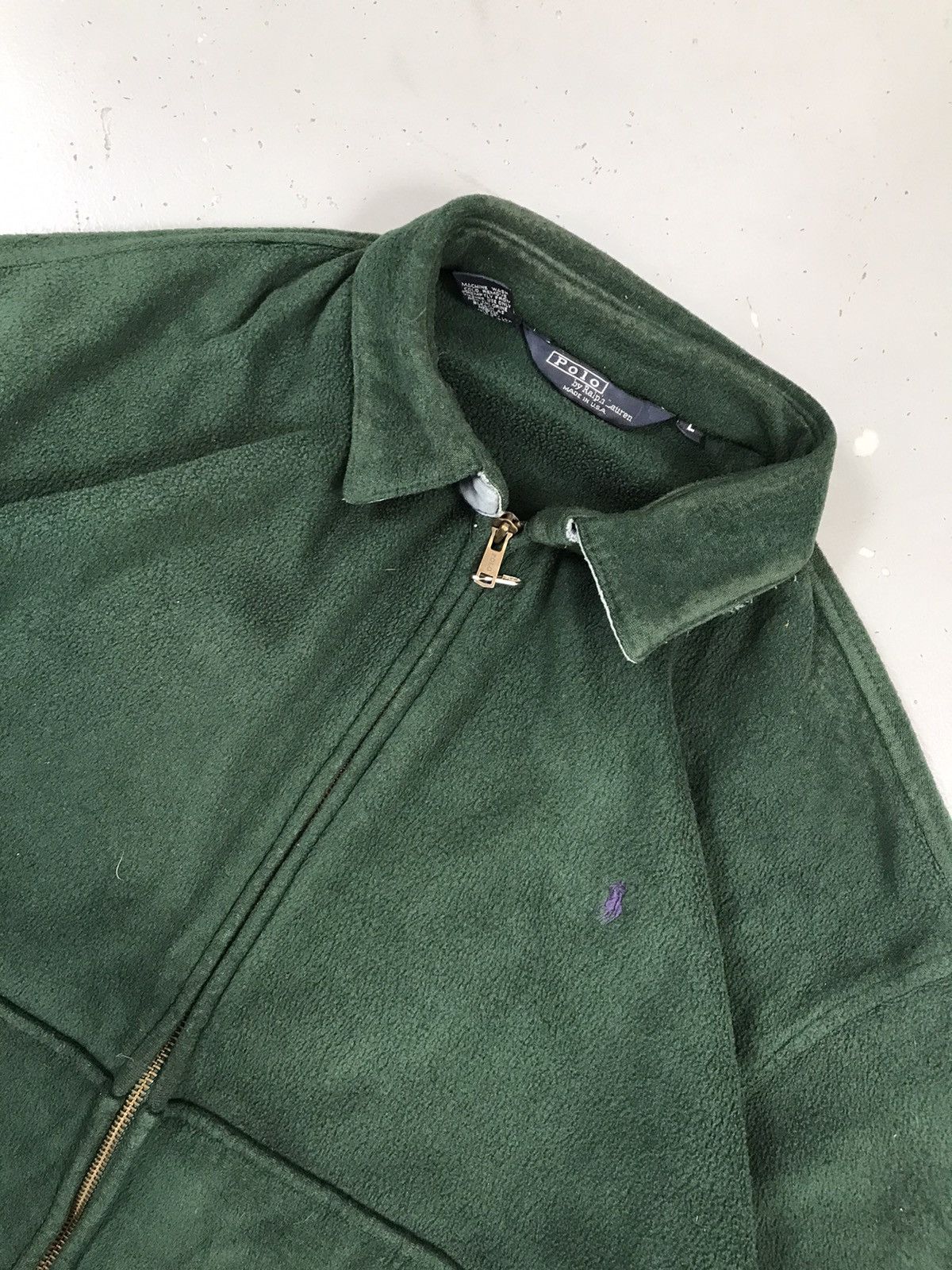 Polo Ralph Lauren × Vintage Vintage polo Ralph Lauren Sherpa jacket Size US L / EU 52-54 / 3 - 5 Thumbnail
