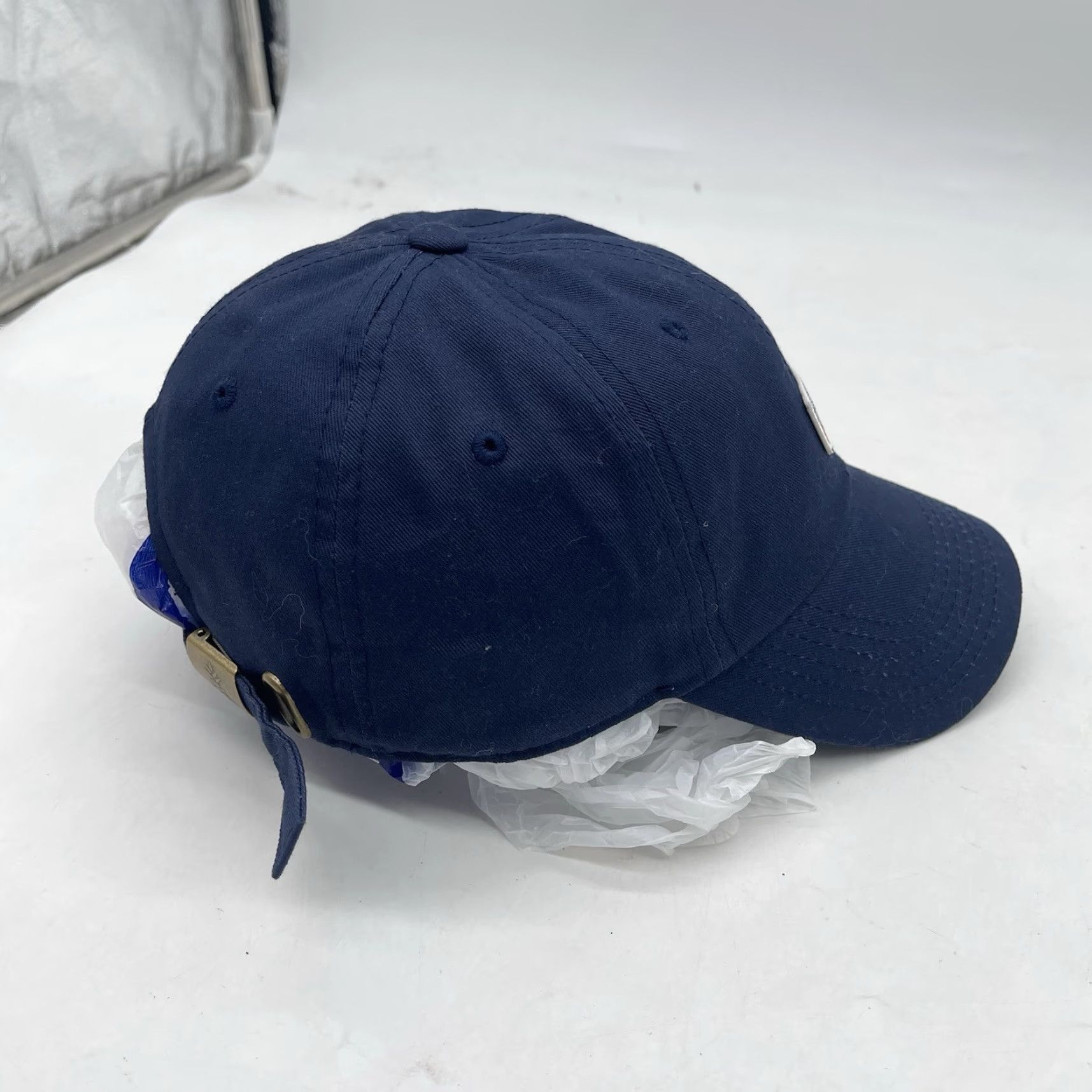 Chubbies Chubbies Baseball Dad Hat Harding-Lane Strapback Adjustable Flag OSFA USA Logo Mens Adjustble Navy Blue Cap 80s 90s Beach American Size ONE SIZE - 4 Thumbnail