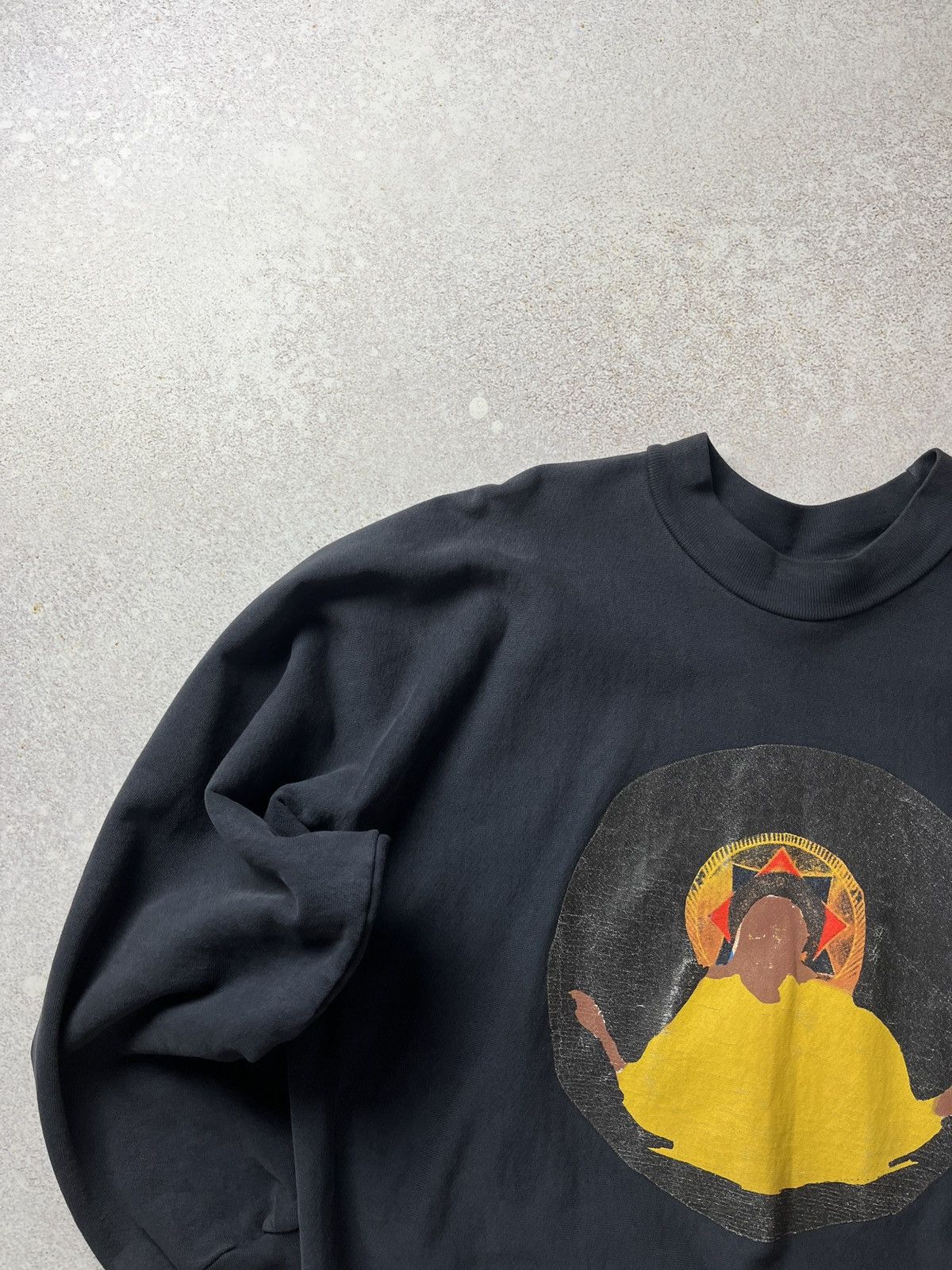 Kanye West Sunday Service Big Logo Jesus Is King Sweatshirt