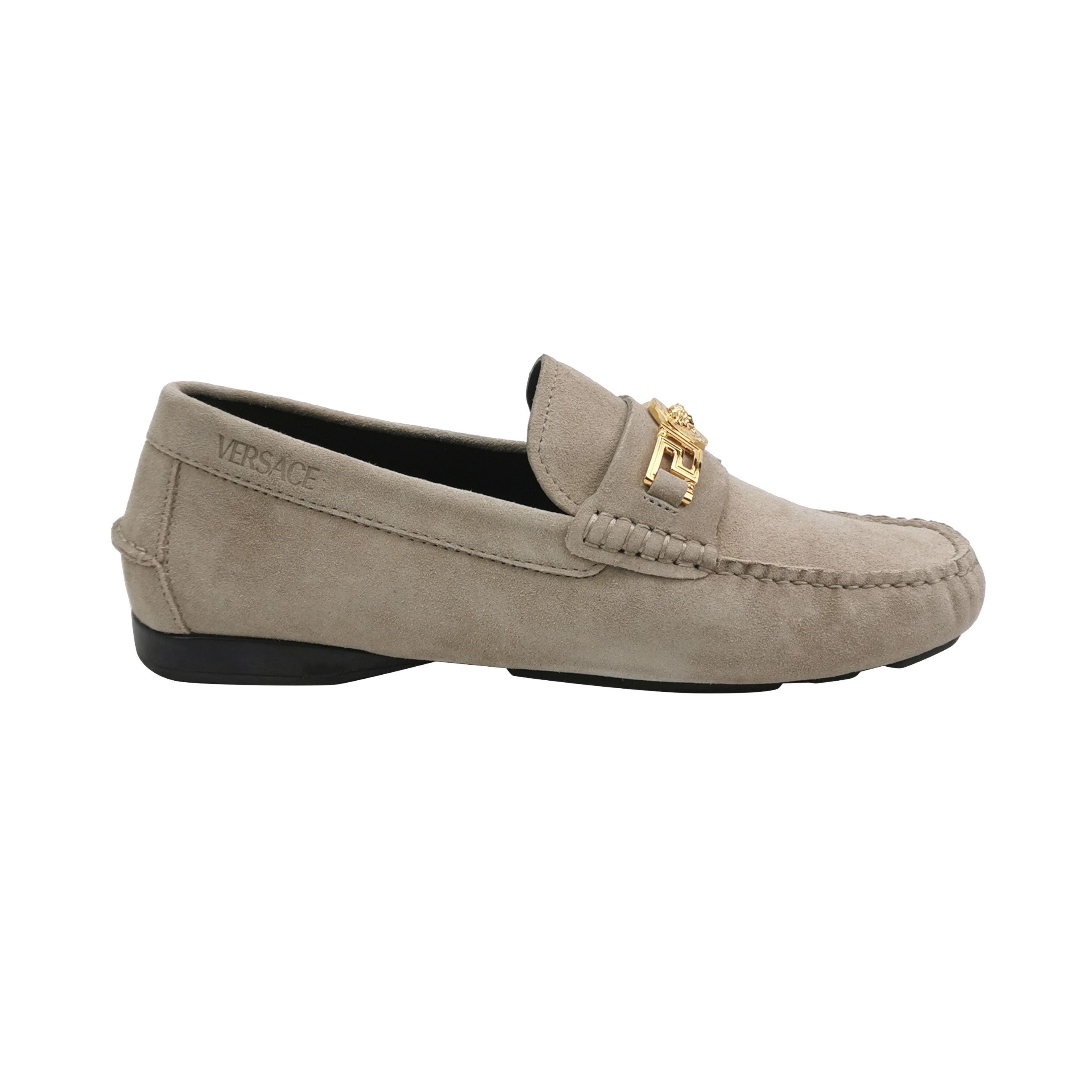 Versace Versace Suede Medusa Slip Ons 41 Size US 8 / EU 41 - 1 Thumbnail