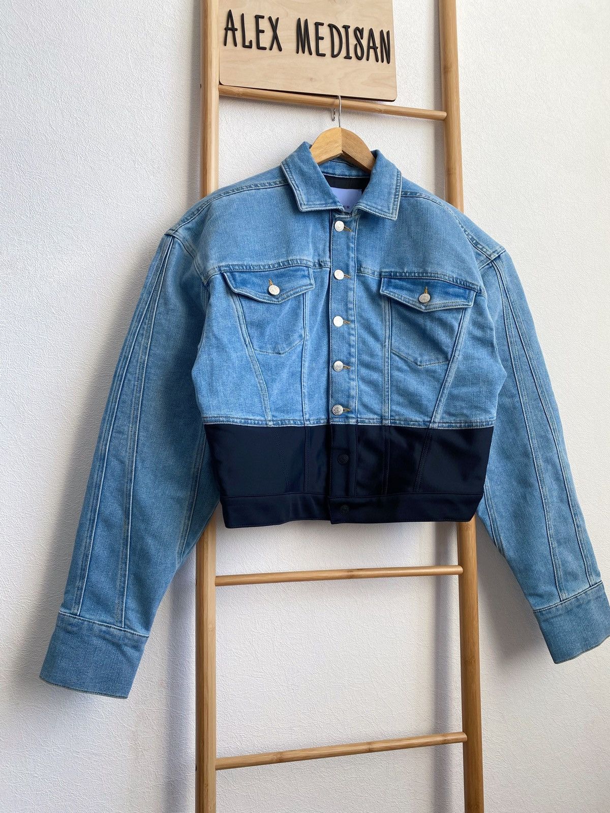Mugler x H&M Denim Jacket Size М