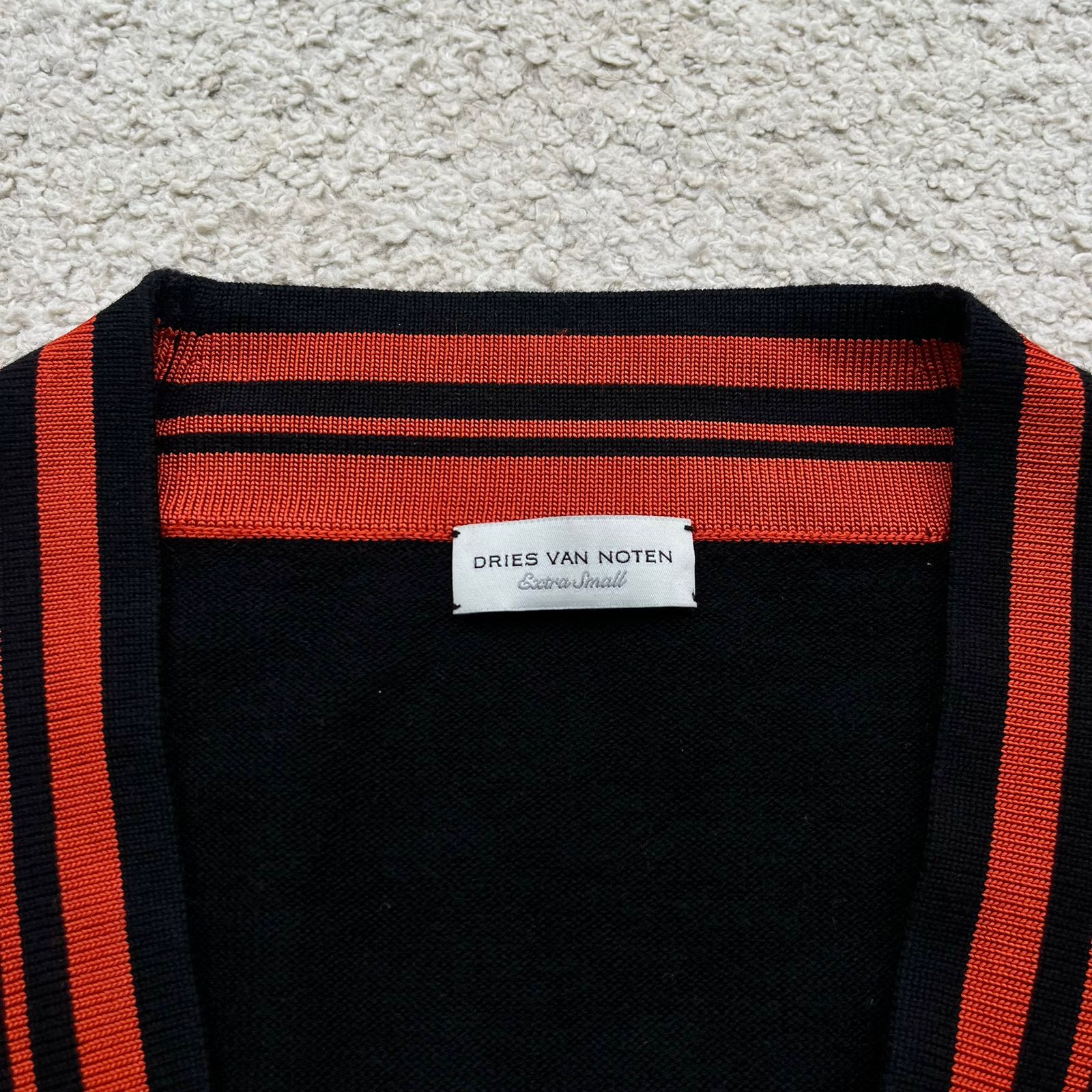 Dries Van Noten Dries Van Noten Knit Wool Vest Size US S / EU 44-46 / 1 - 3 Thumbnail