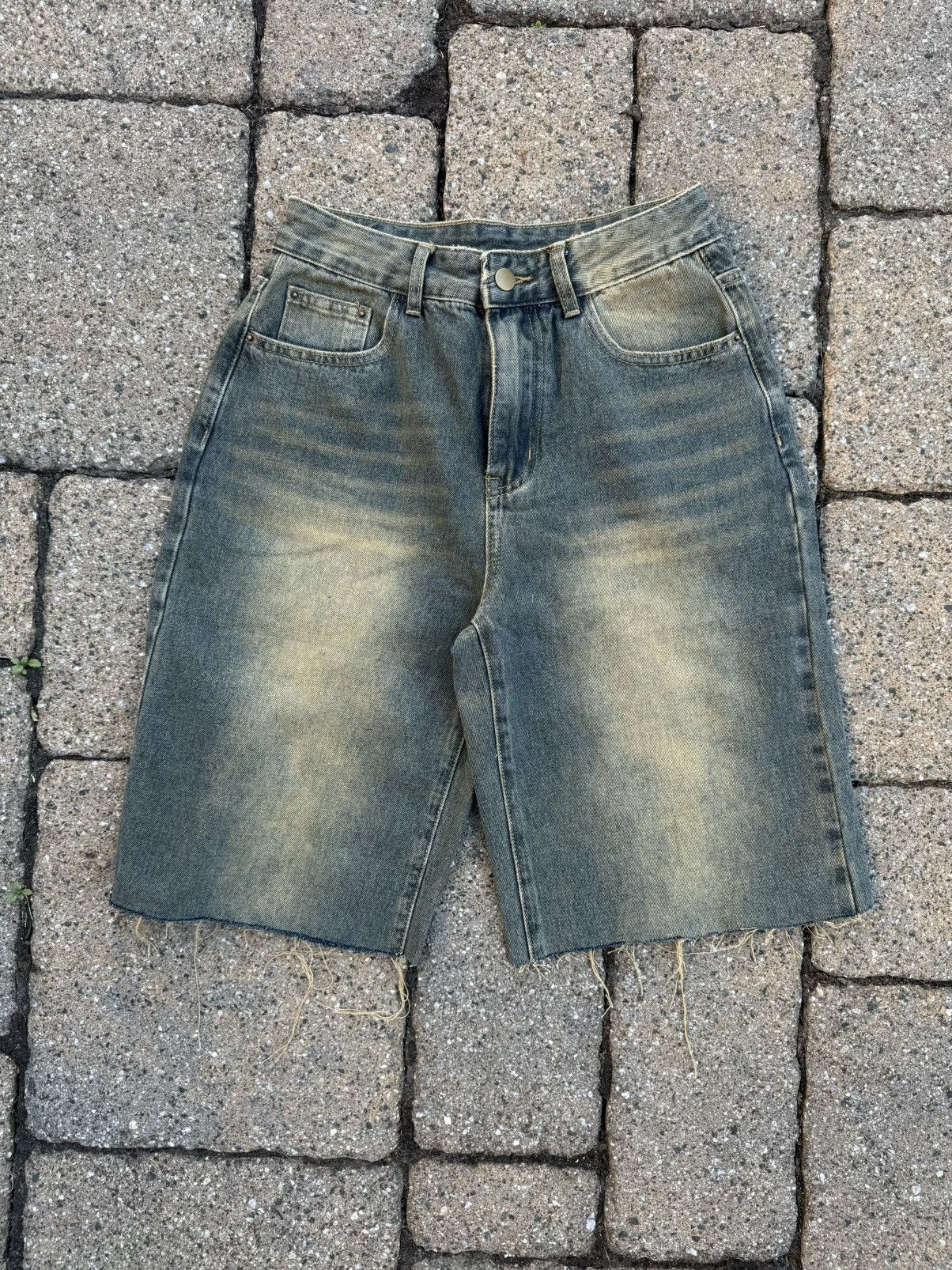 Vintage Denim jeans short Size US 26 / EU 42 - 2 Thumbnail