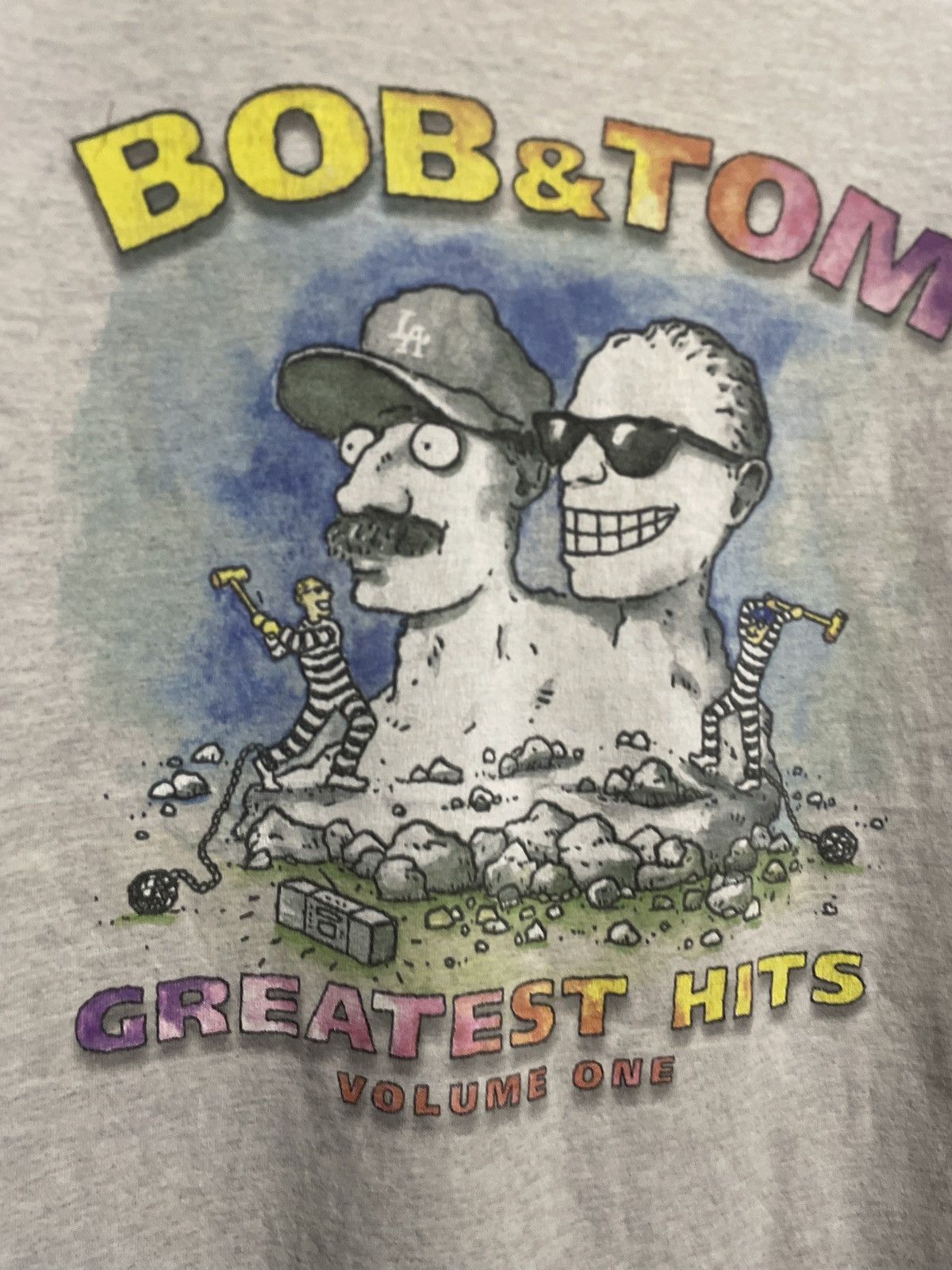 Band Tees × Vintage Bob & Tom Greatest Hits Vol1 Vintage Tee size Large Preowned Size US XL / EU 56 / 4 - 3 Thumbnail