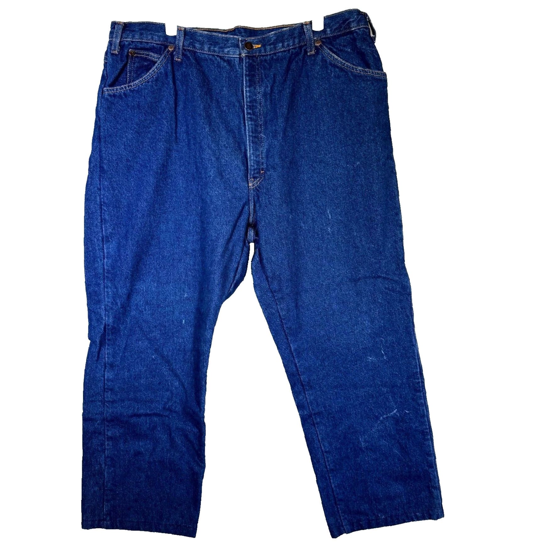 Dickies Dickies Jeans Mens 40x30 Blue Denim Flannel-Lined Straight Leg High Rise Plaid Denim Jeans Mens Size US 40 / EU 56 - 2 Thumbnail