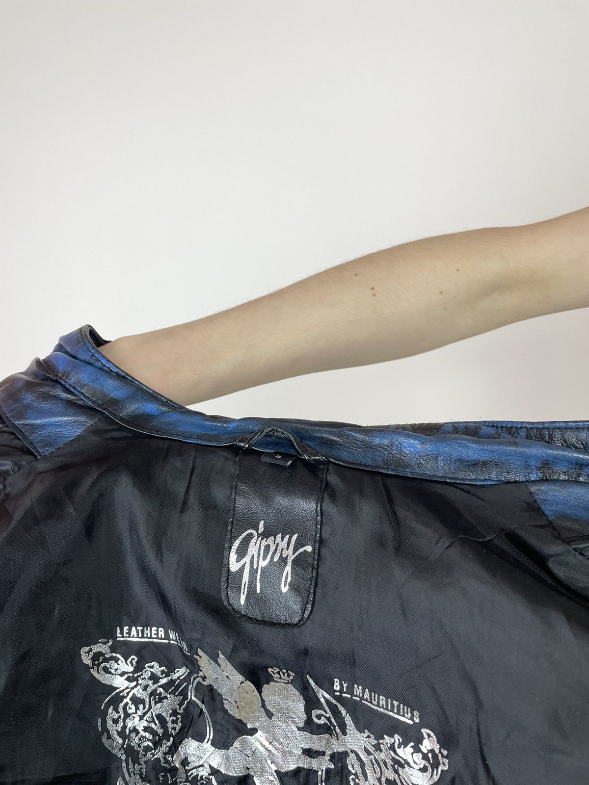 Gypsy Gipsy by MAURITIUS Womens Leather jacket size S Size S / US 4 / IT 40 - 8 Thumbnail