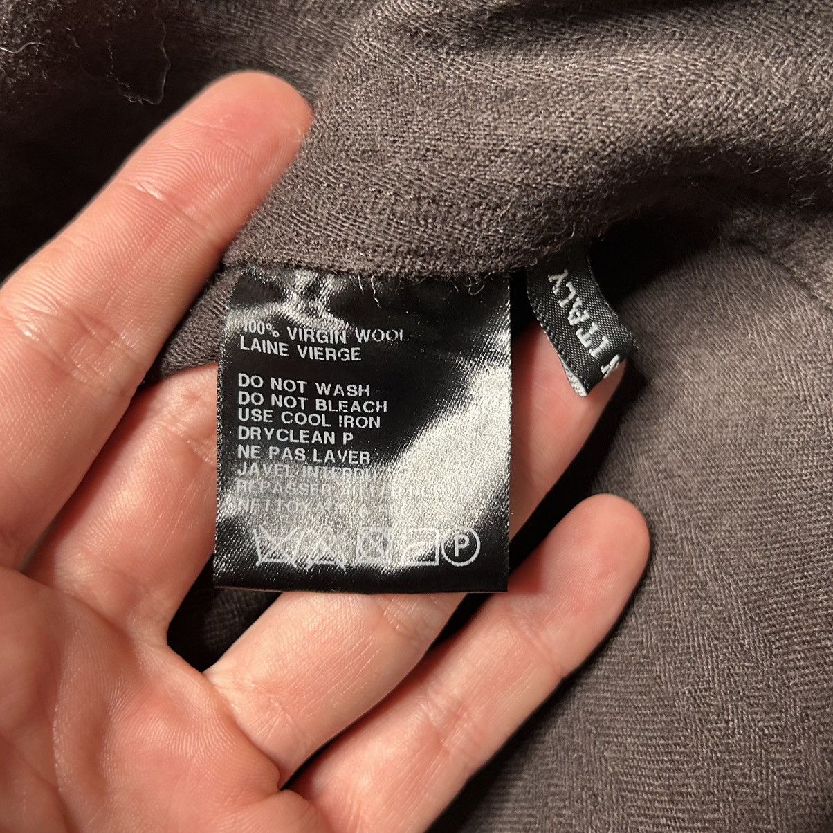 Ann Demeulemeester Ann demeulemeester virgin coat blazer / coat Size S / US 4 / IT 40 - 6 Thumbnail