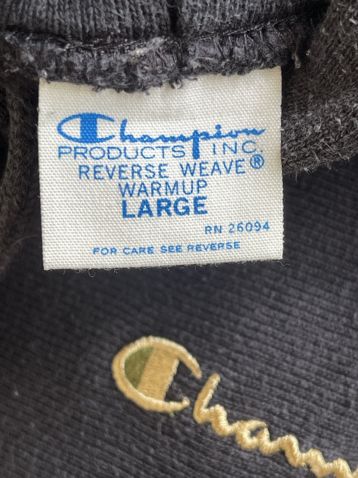 Champion Vintage Champion Reverse Weave WarmUp Hooded Size US L / EU 52-54 / 3 - 5 Thumbnail