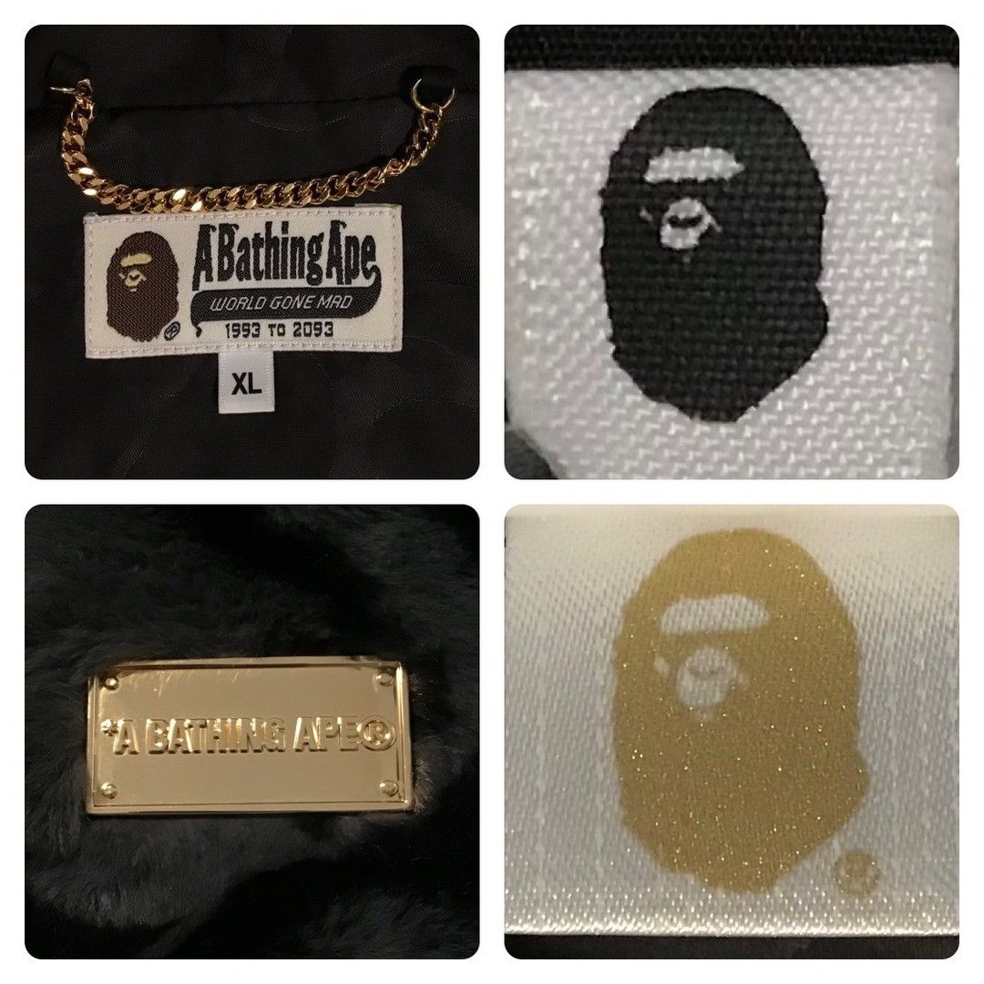 Bape BAPE SPORT MONOGRAM FAKE FUR HOODIE JACKET a bathing ape Size US XL / EU 56 / 4 - 9 Thumbnail