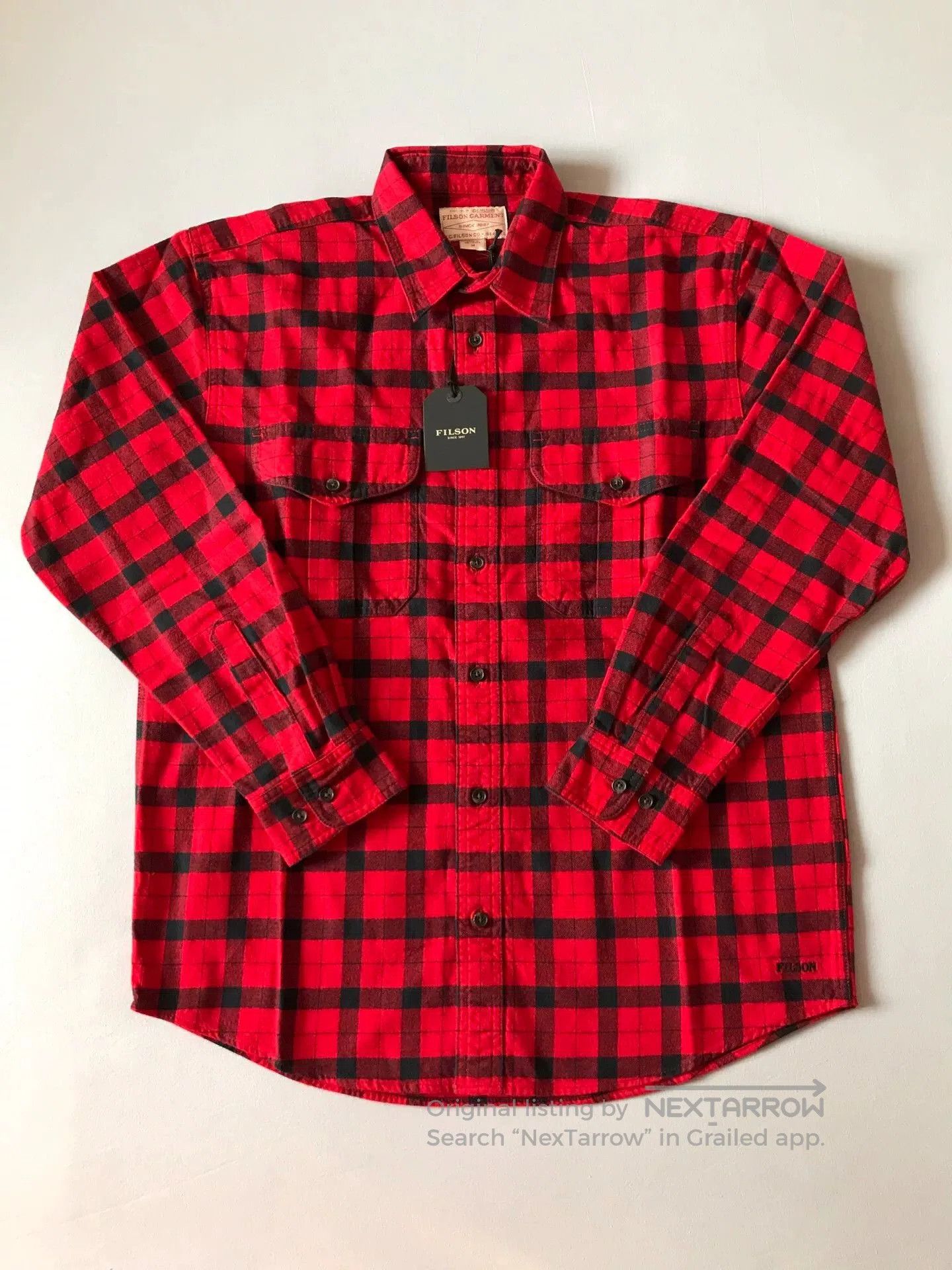 Filson Filson 11012006 Heavyweight Flannel Work Shirt. Size US M / EU 48-50 / 2 - 1 Thumbnail