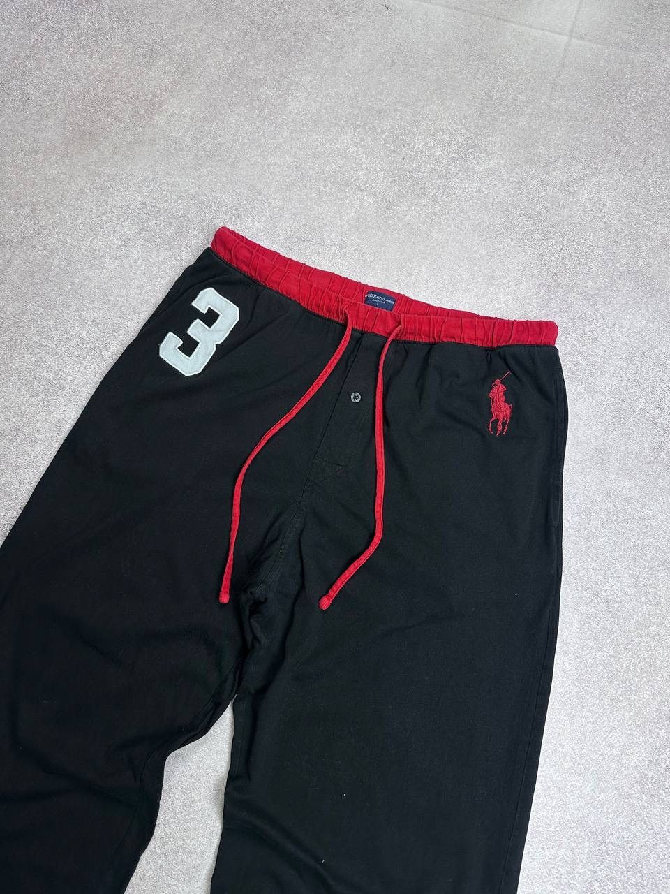 Polo Ralph Lauren Vintage Polo Ralph Lauren Y2K Baggy Track Pants Flared L Size US 34 / EU 50 - 2 Thumbnail
