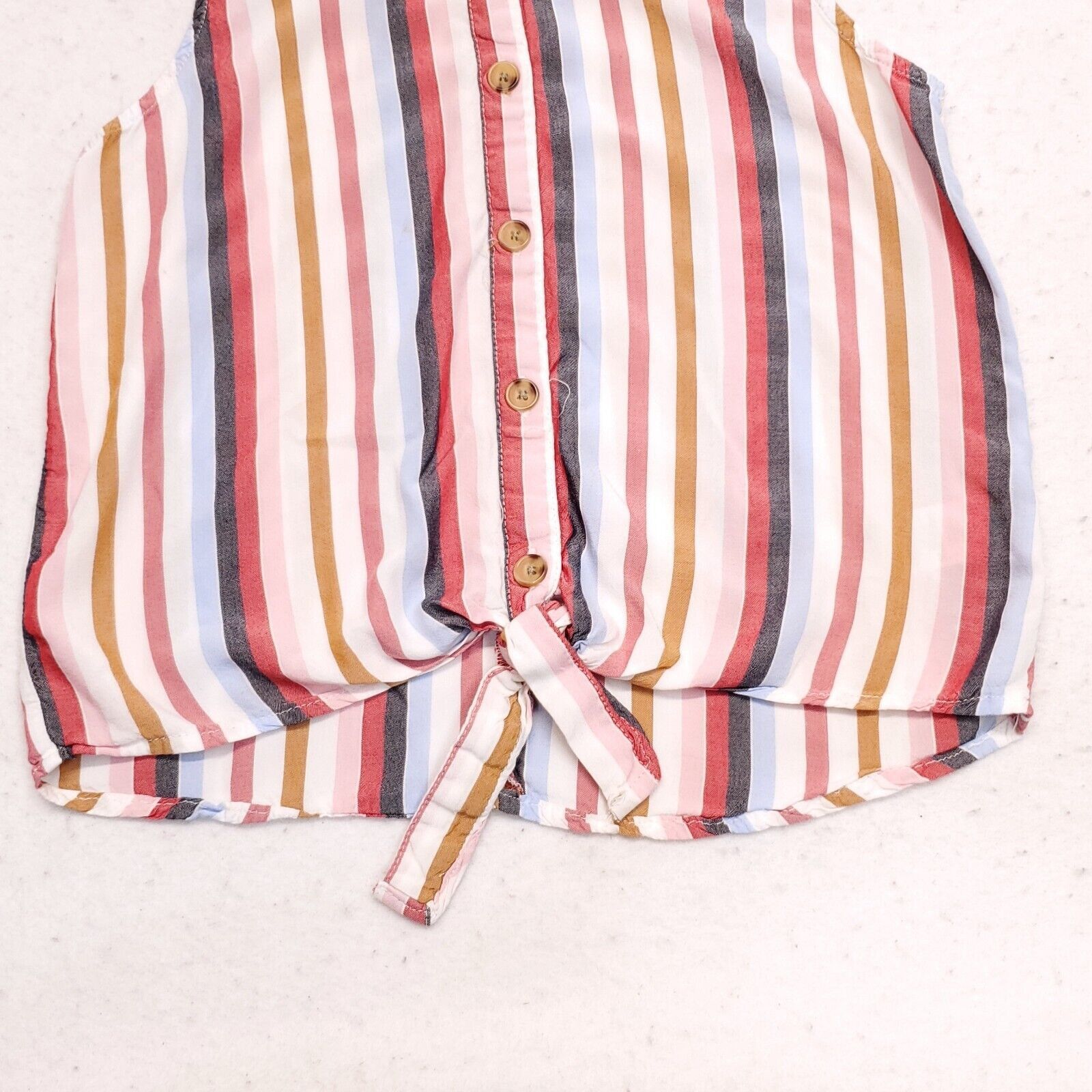 Aeropostale Aeropostale Casual Sleeveless Shirt Women Size XS Multicolor Size XS / US 0-2 / IT 36-38 - 4 Thumbnail