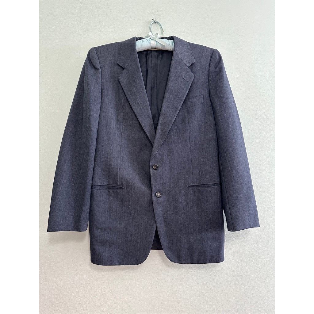 Bruno Piattelli Bruno Piattelli for Barney's navy cashmere wool suit Size 40R - 7 Thumbnail