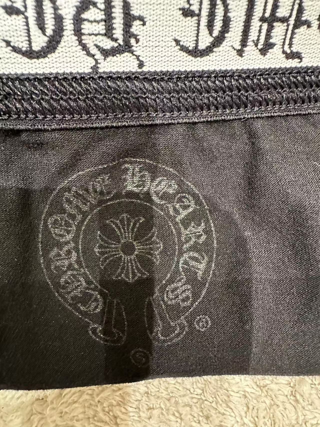 Chrome Hearts Chrome Hearts Black Cross Horseshoe Logo Stretch Leggings Size 27" / US 4 / IT 40 - 6 Thumbnail