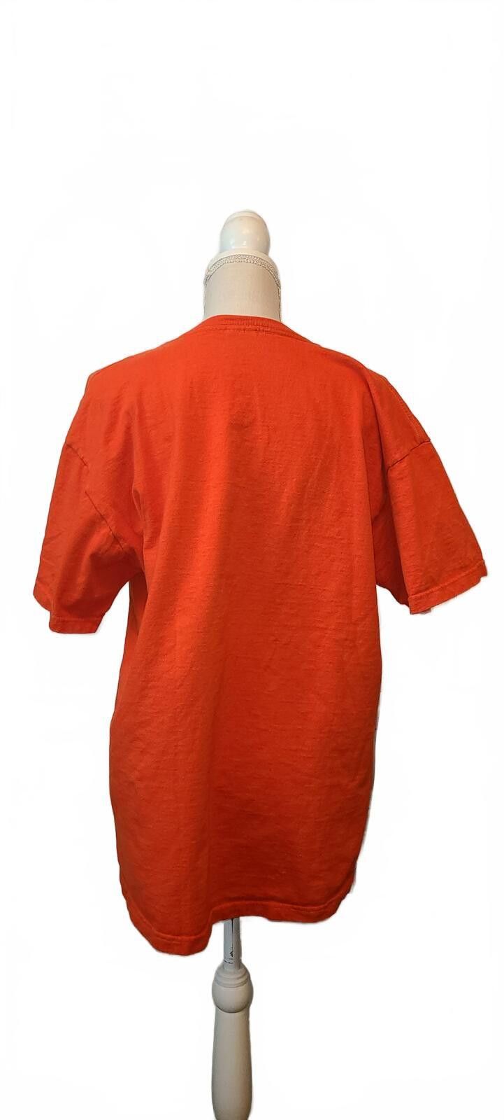 Fruit Of The Loom Syracuse Orange Heavy Cotton T-Shirt XL Size ONE SIZE - 2 Thumbnail