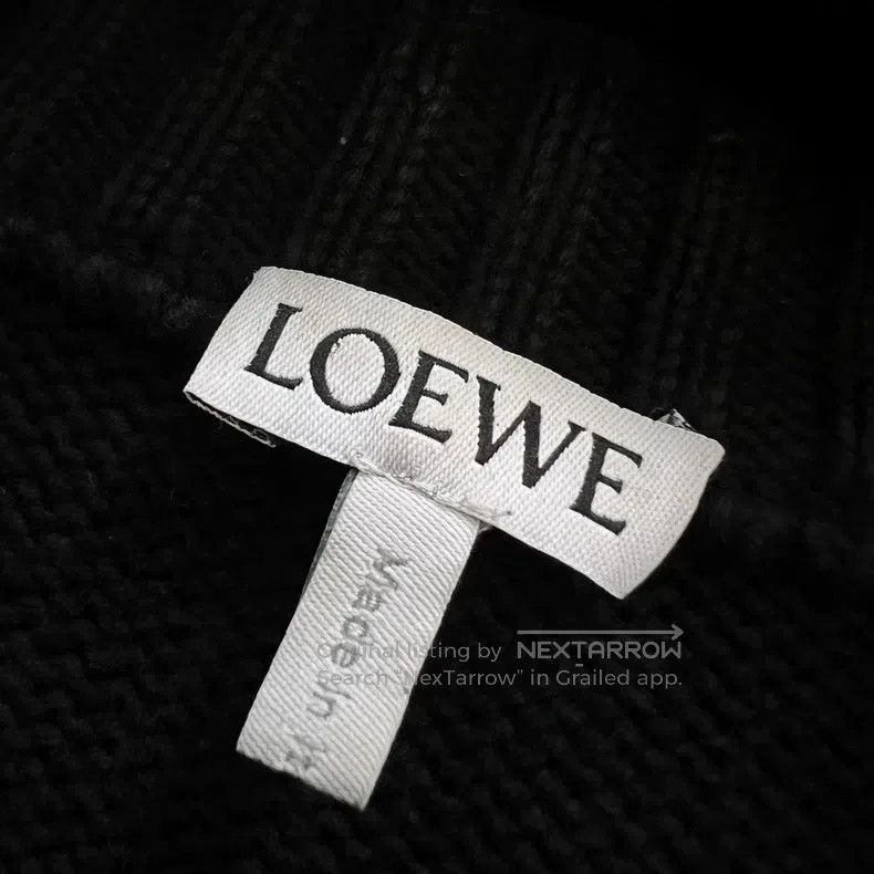 Loewe Loewe Cursive logo embroidered sweater Size XS / US 0-2 / IT 36-38 - 4 Thumbnail