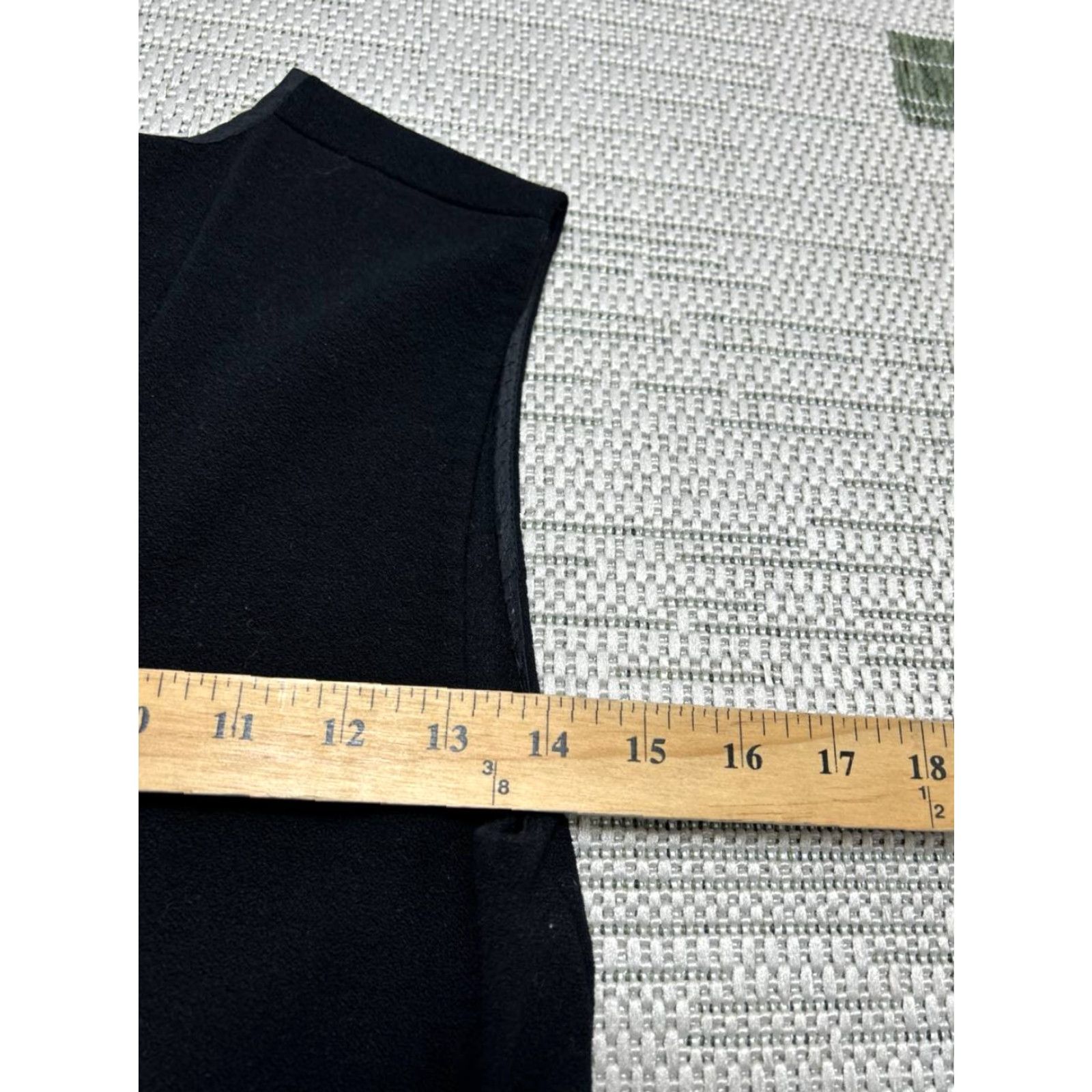 Vince Vince Womens Dress 6 Black Knit Bodycon V-Neck Sleeve-less Party/Cocktail Knee Length Vintage No Size M / US 6-8 / IT 42-44 - 6 Thumbnail