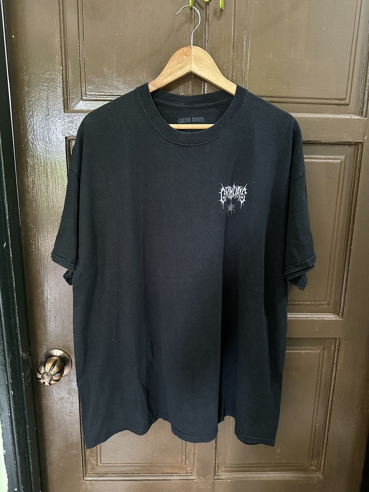 Lucky Brand Grimdays Brand Spider black shirt Size US XXL / EU 58 / 5 - 2 Thumbnail