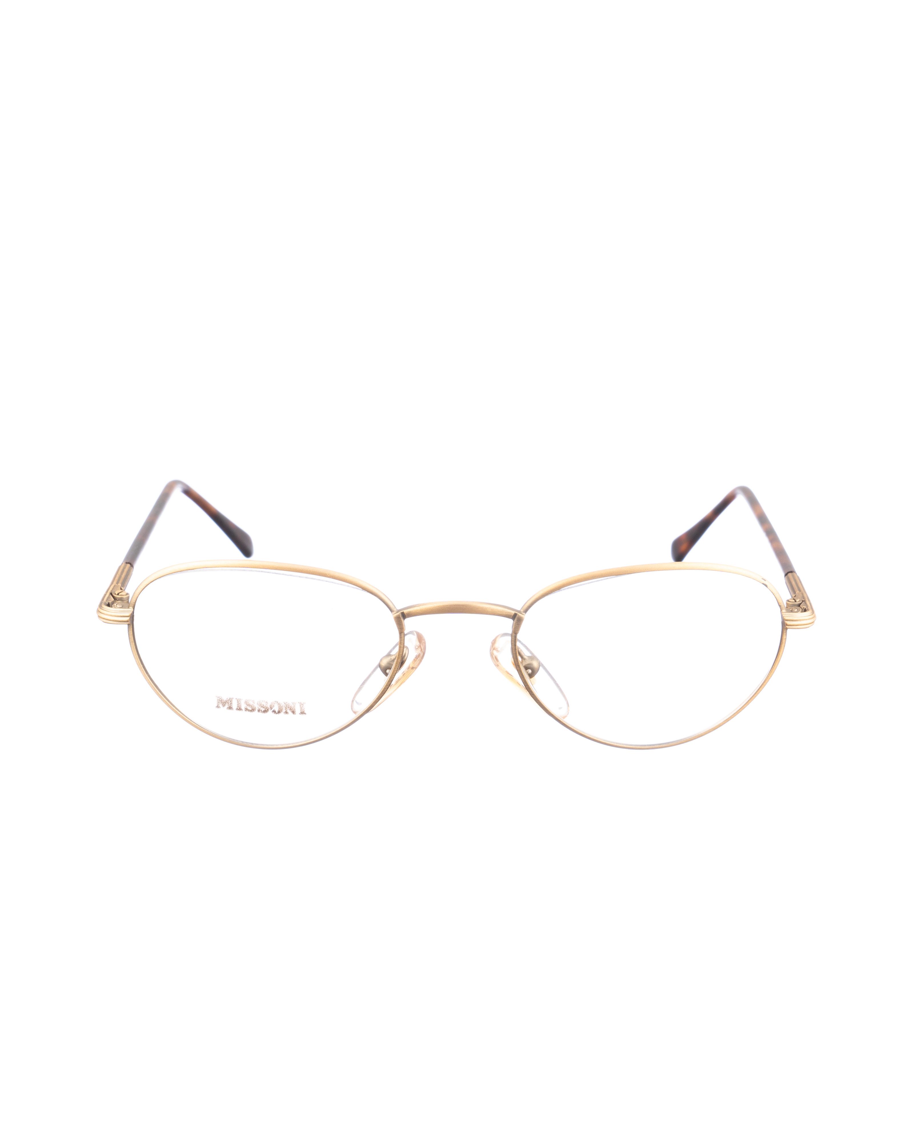 Missoni Missoni 00s Vintage Matte Dark Gold Glasses Size ONE SIZE - 2 Thumbnail