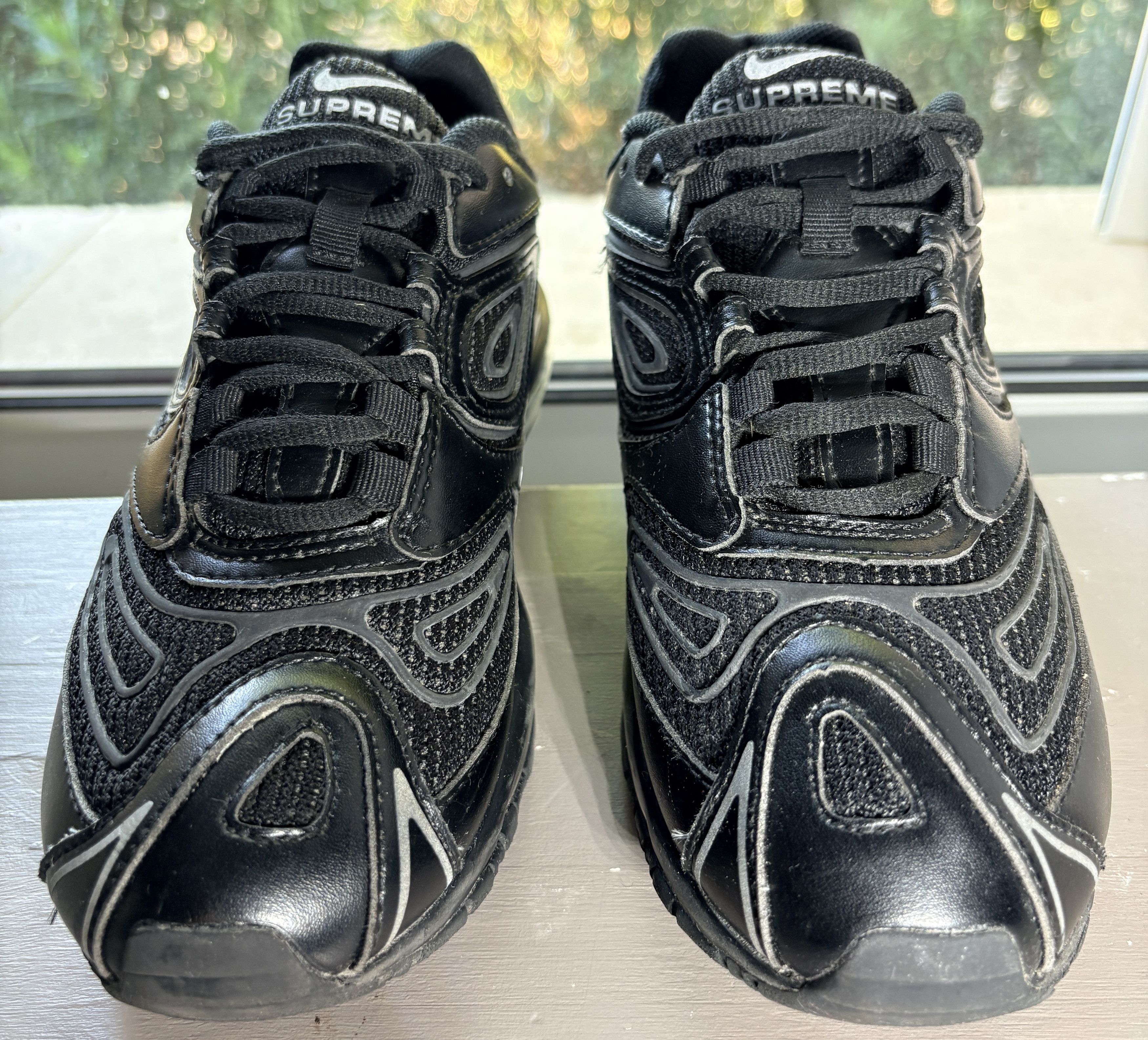 Nike × Supreme Supreme x Nike Air Max 98 TL SP Black Size US 8 / EU 41 - 8 Thumbnail