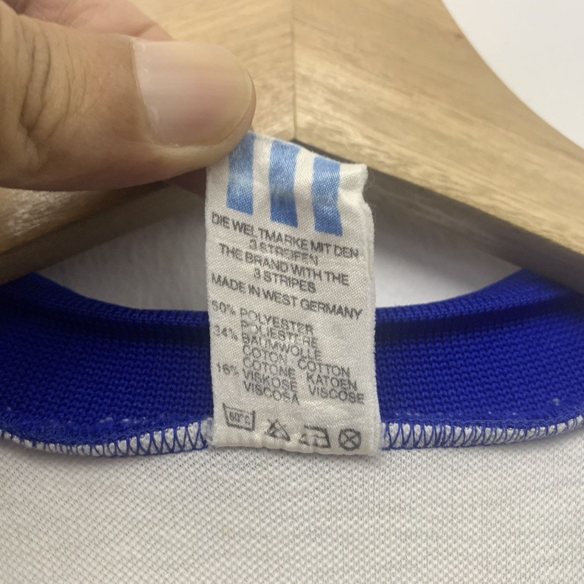 Adidas Vintage 70s Adidas West Germany Jersey Size US M / EU 48-50 / 2 - 7 Thumbnail