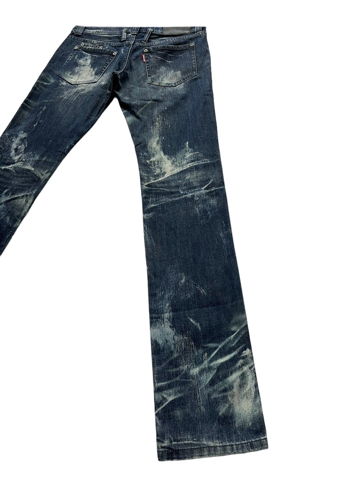 Tornado Mart 🔥TORNADO MART JAPAN Acid Wash Low Rise Slim Fit Long Jeans Size US 31 - 7 Thumbnail