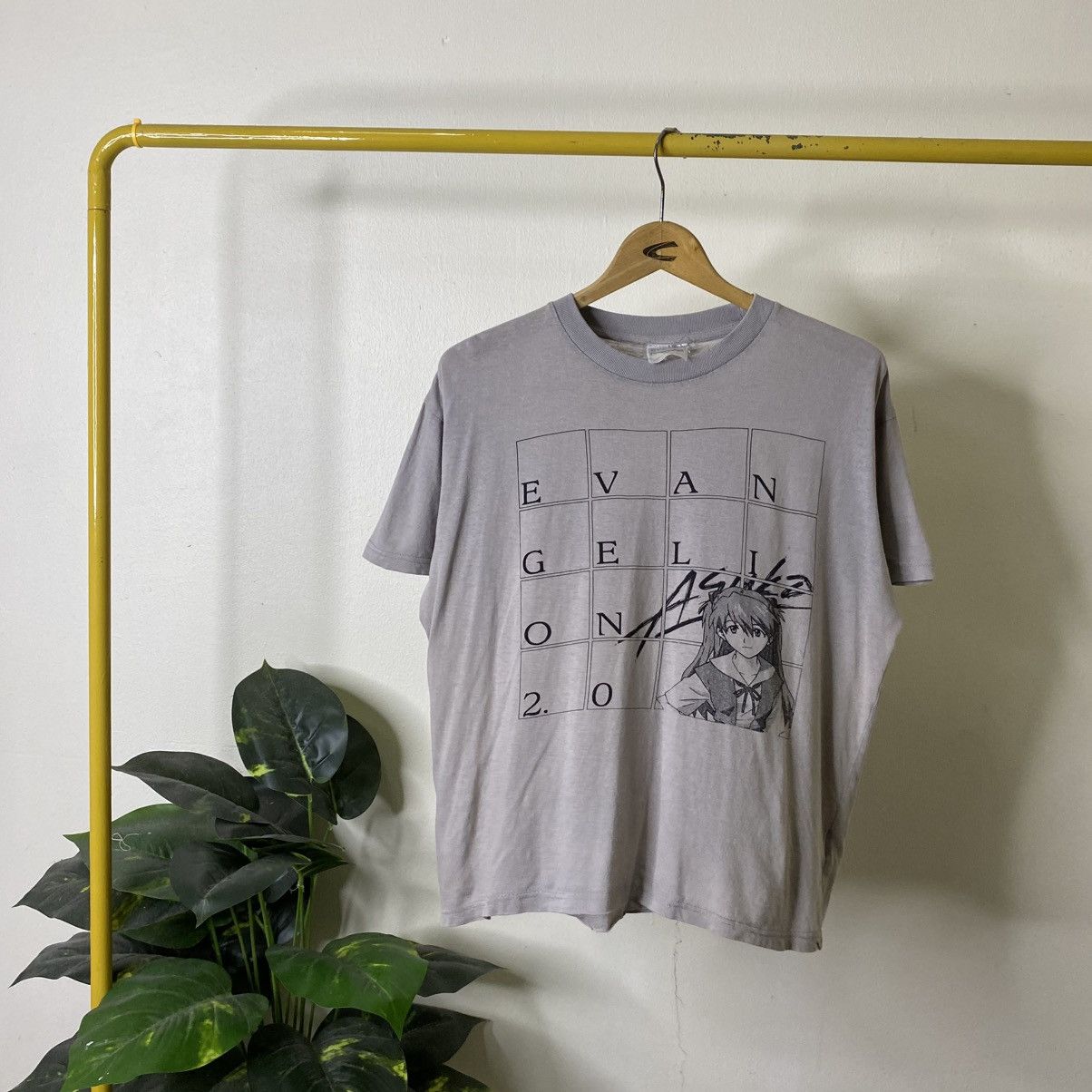 Anime Vintage 2000s Neon Genesis Evangelion EVA Asuka Langley Tee Size US L / EU 52-54 / 3 - 1 Thumbnail