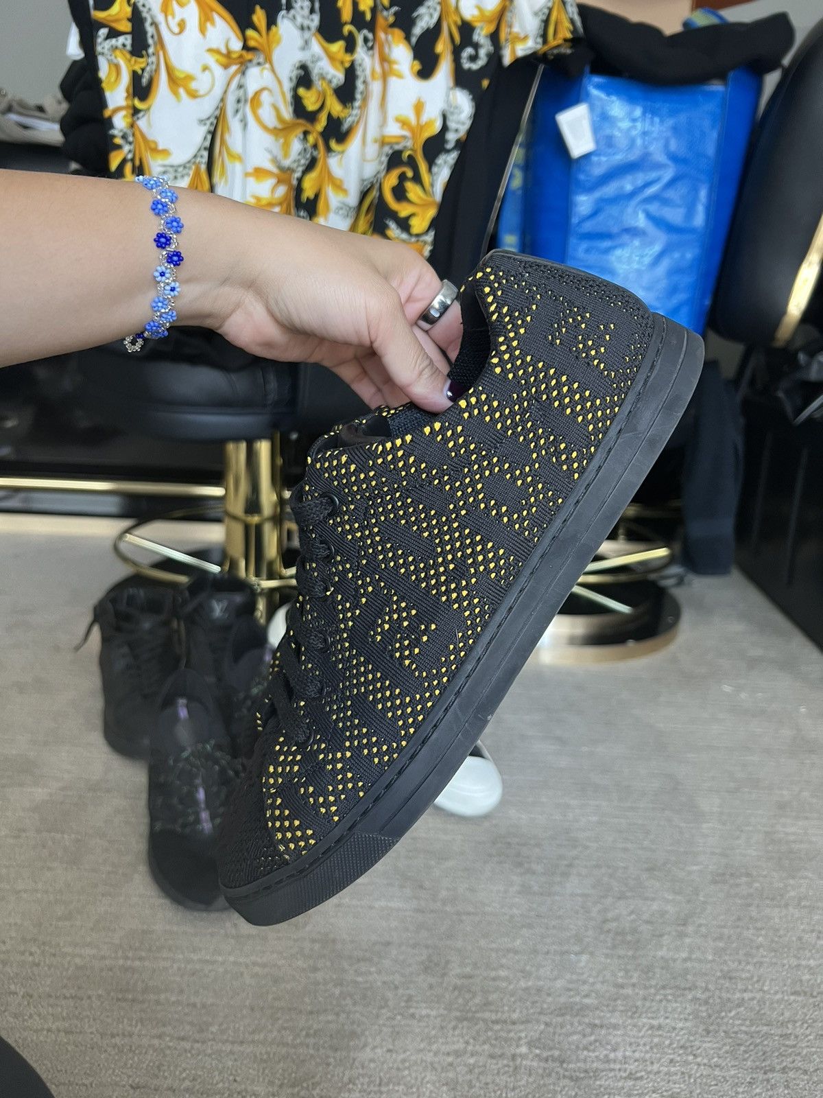 Fendi Fendi Mesh Lace-Up Sneakers Size US 8 / EU 41 - 4 Thumbnail