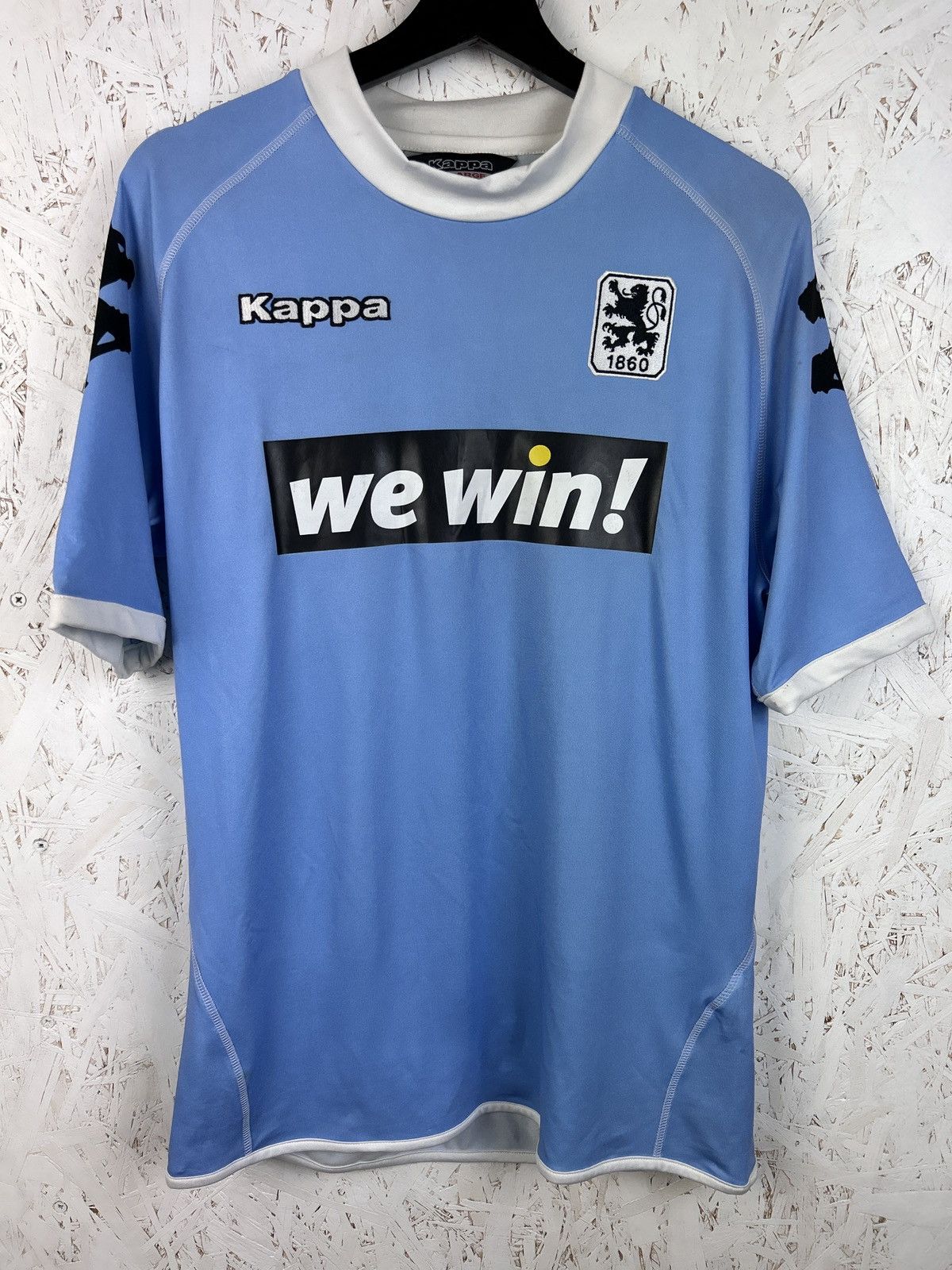 Kappa Autographed TSV 1860 Munchen 2006/07 Wolfgang #50 Jersey Size US XL / EU 56 / 4 - 5 Thumbnail