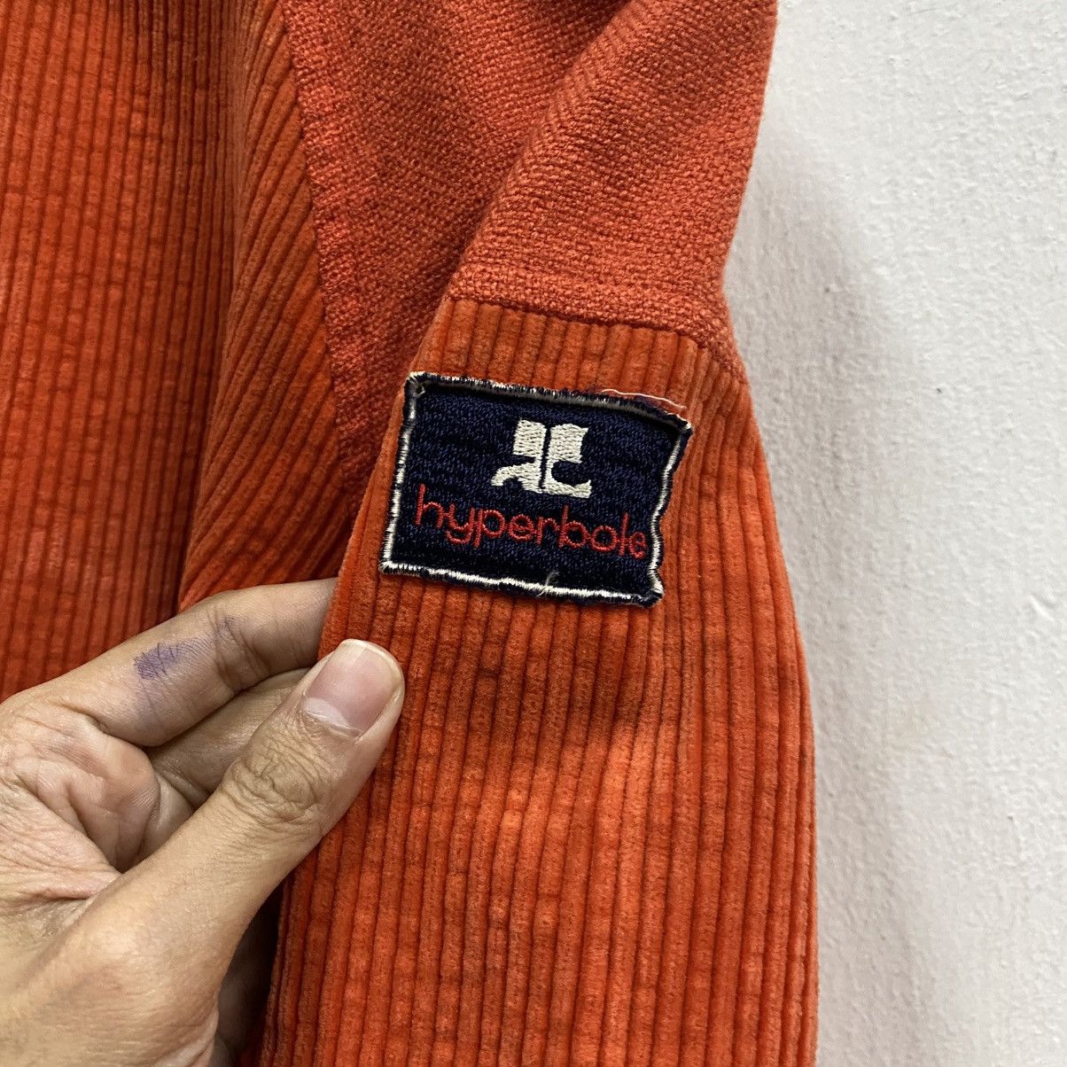 Courreges Vintage Courreges Hyperbole corduroy blouson jacket Size US XS / EU 42 / 0 - 9 Thumbnail