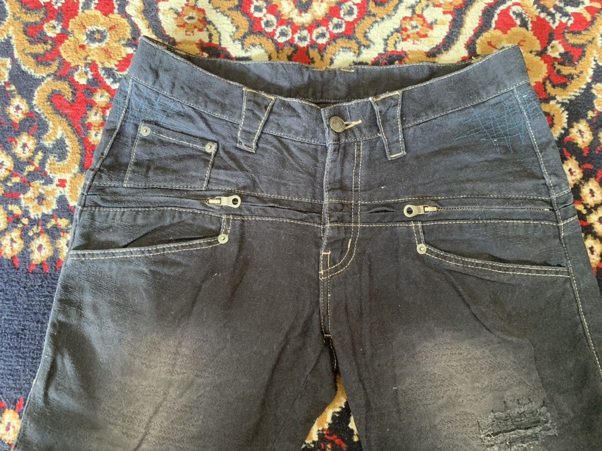 PPFM PPFM Buckel Back Distressed Denim Size US 30 / EU 46 - 5 Thumbnail