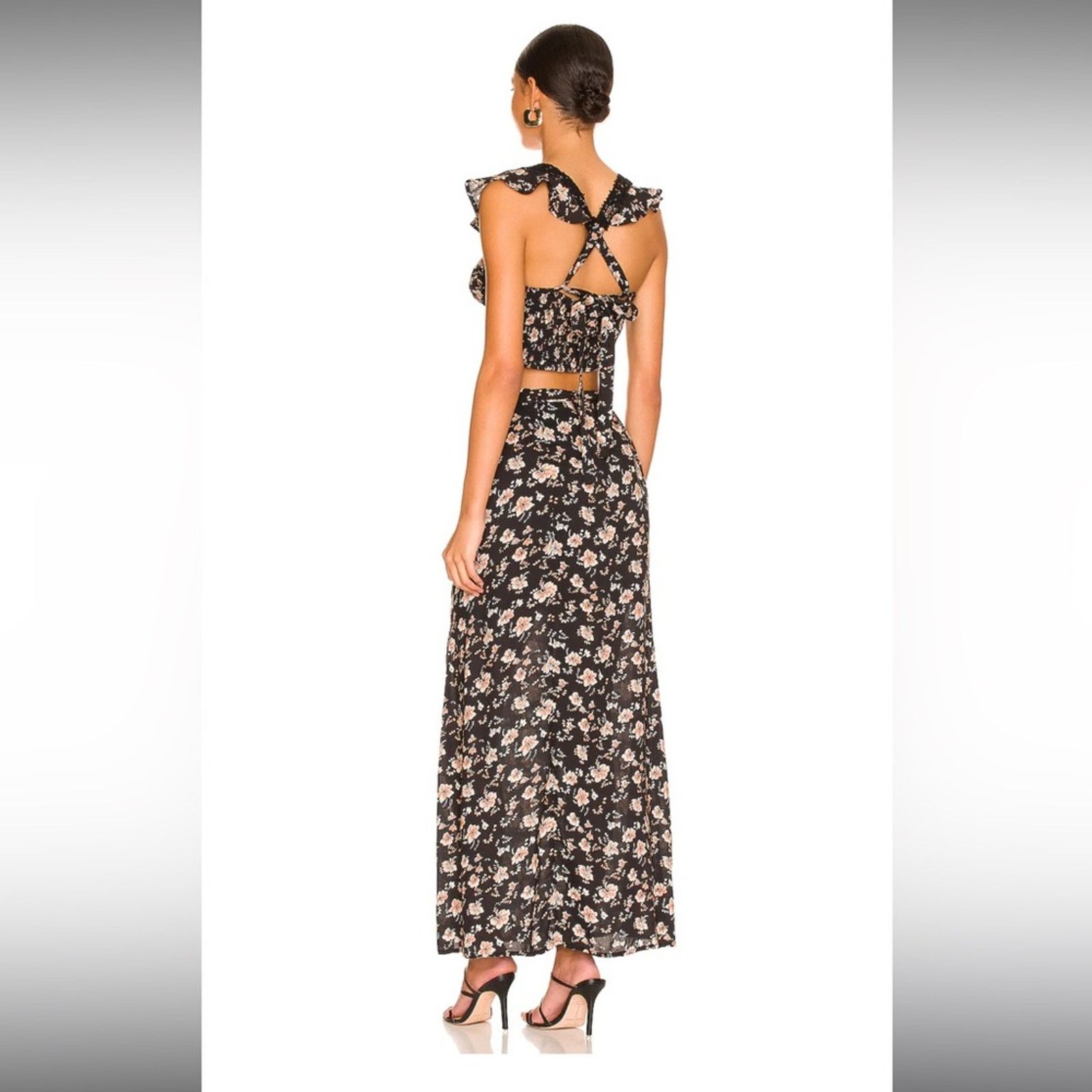 Free People 🎉LAST PIECE🎉FREE PEOPLE Bijou Floral Dress Set Size L / US 10 / IT 46 - 3 Thumbnail