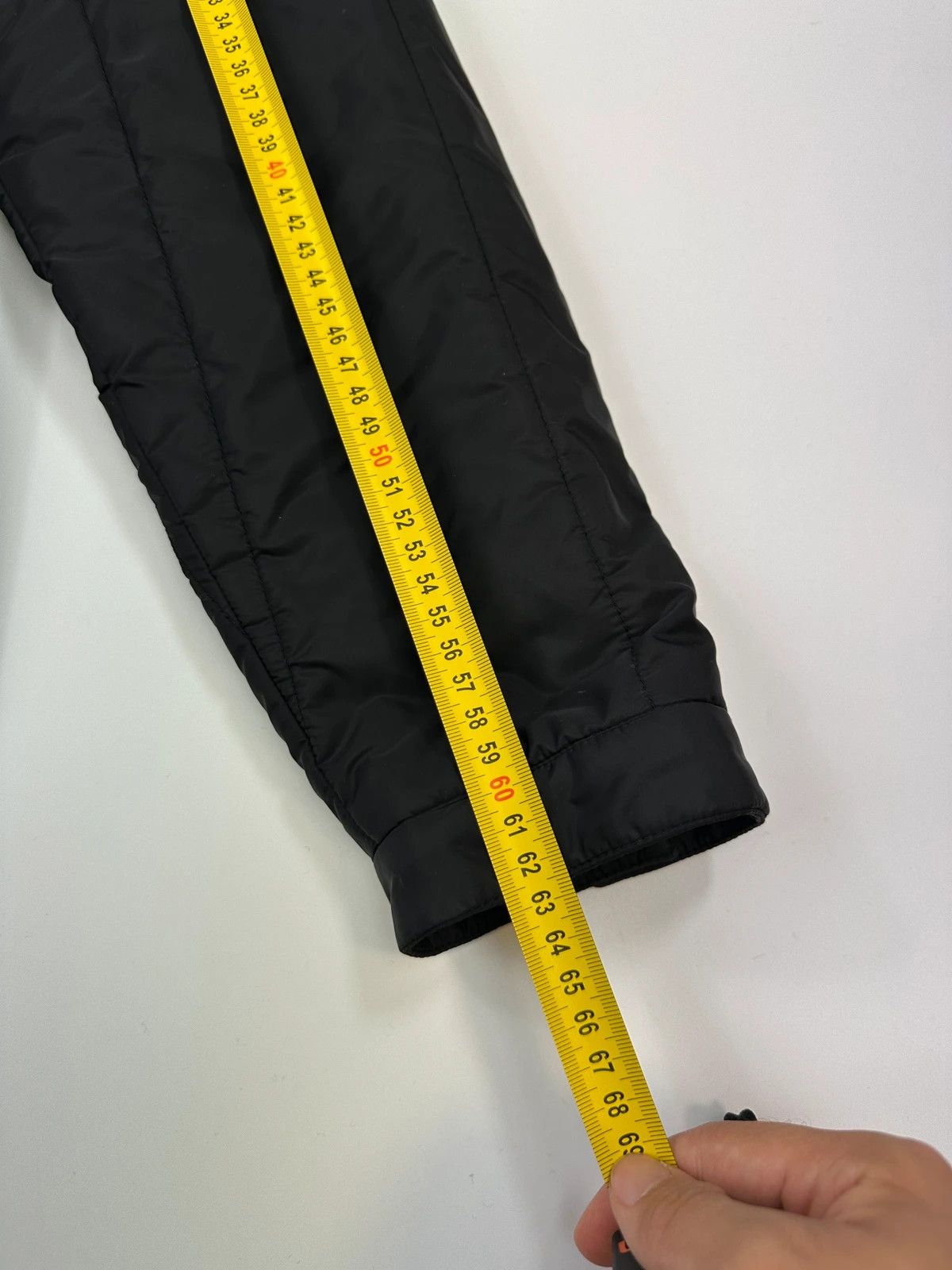 Prada Prada Milano Black Padded Quilted Nylon Jacket Ribbed Side Size US M / EU 48-50 / 2 - 13 Thumbnail