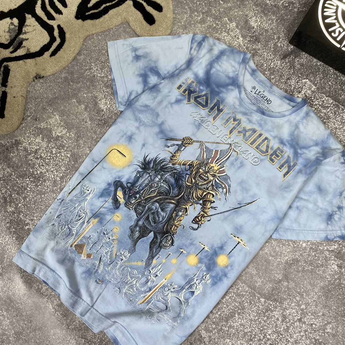 Band Tees Vintage Iron Maiden Overprinted Graphic rock band tee Size US S / EU 44-46 / 1 - 5 Thumbnail