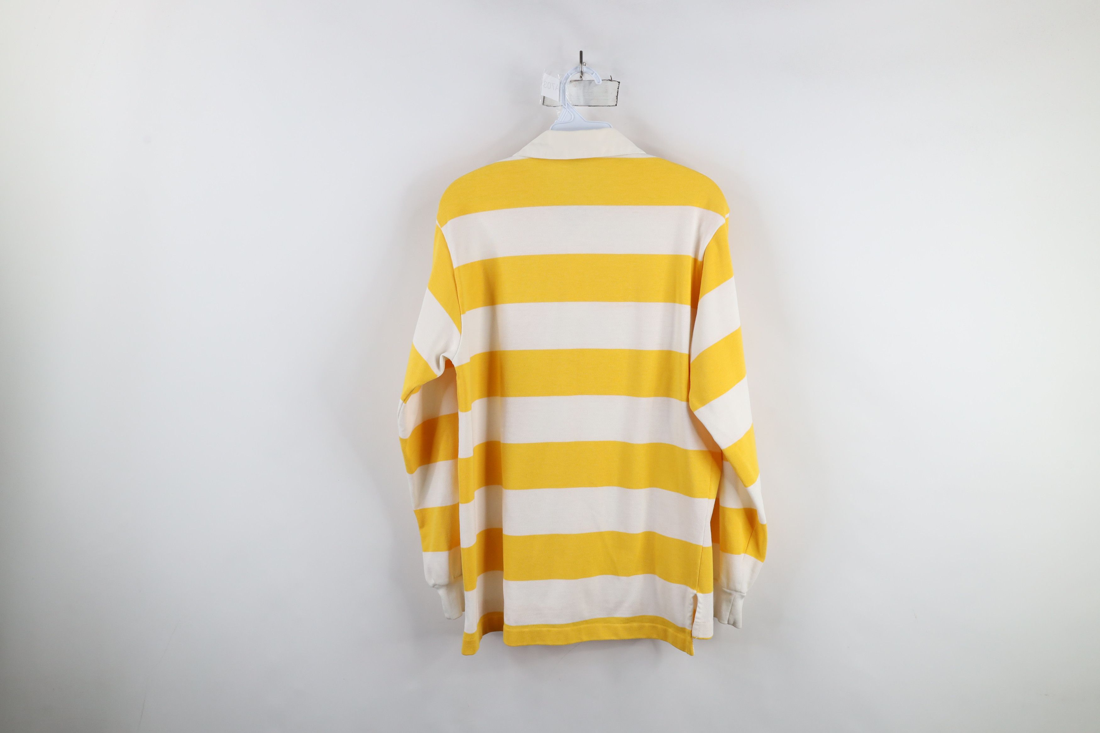 Vintage Vintage 70s 80s Streetwear Block Long Sleeve Rugby Polo Size US M / EU 48-50 / 2 - 10 Thumbnail