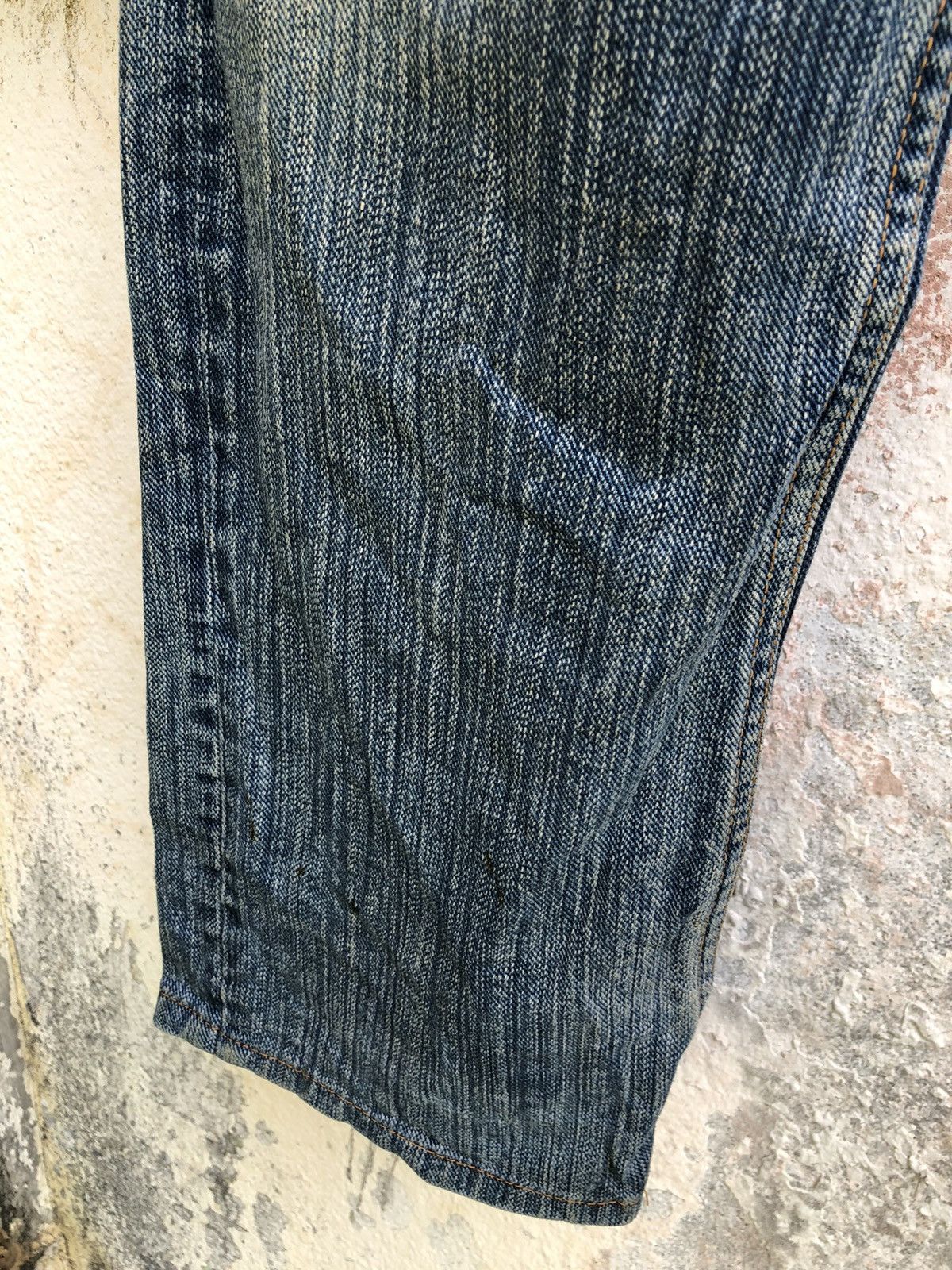 Johnbull × KOJIMA GENES Vintage John Bull Kojima Distressed Knee Ripped Jean Size US 31 - 8 Thumbnail