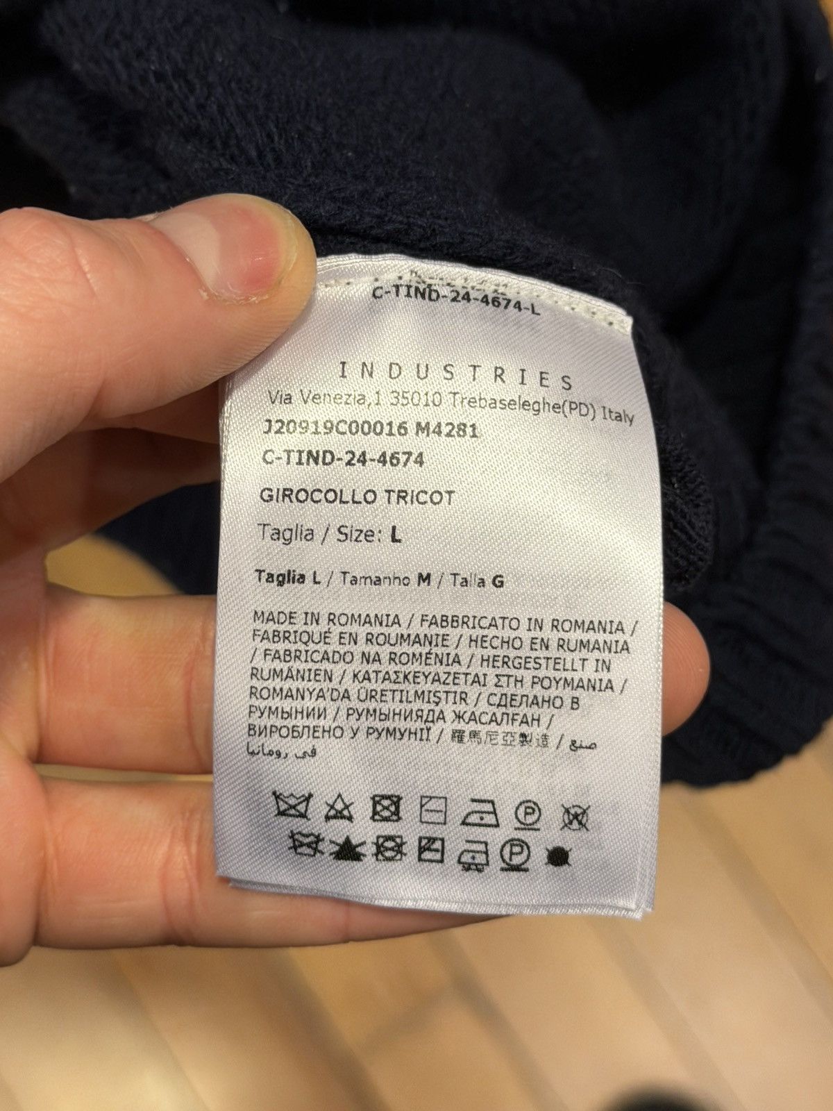 Moncler Moncler Gircollo Tricot Cashmere Sweater - Dark Blue Size US L / EU 52-54 / 3 - 6 Thumbnail