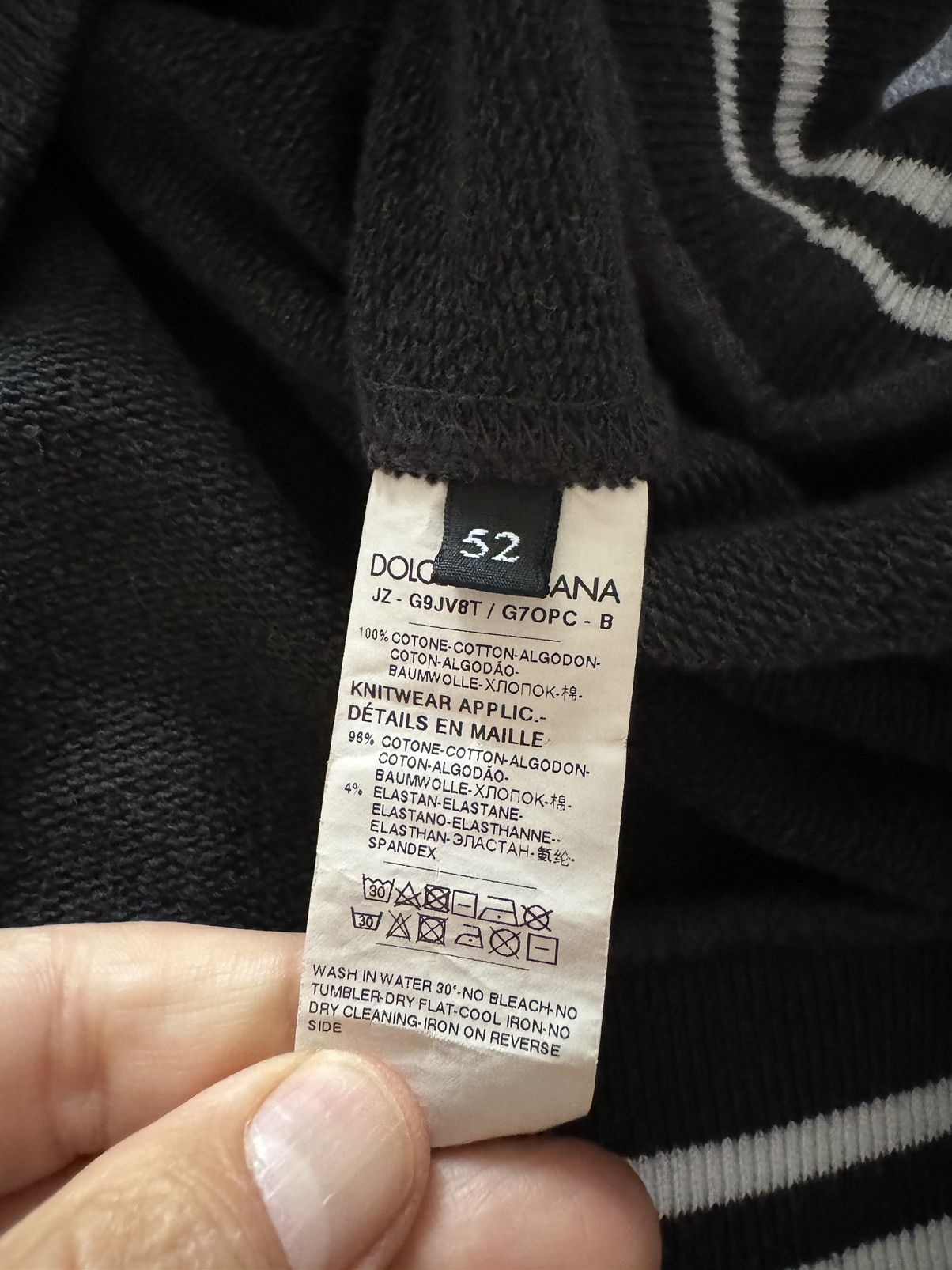 Dolce & Gabbana DOLCE AND GABBANA sweatshirt SEE FOTOS FOR TAPE MEASUREMENT Size US L / EU 52-54 / 3 - 13 Thumbnail