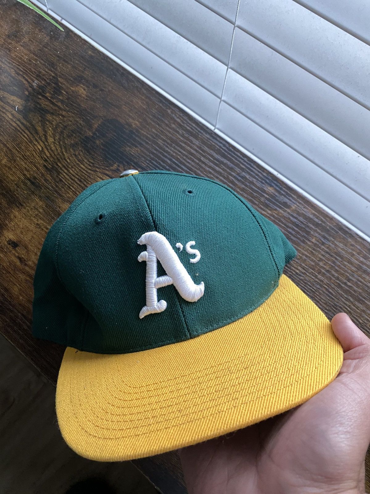 Vintage Vintage Oakland As Snapback Hat Size ONE SIZE - 3 Thumbnail