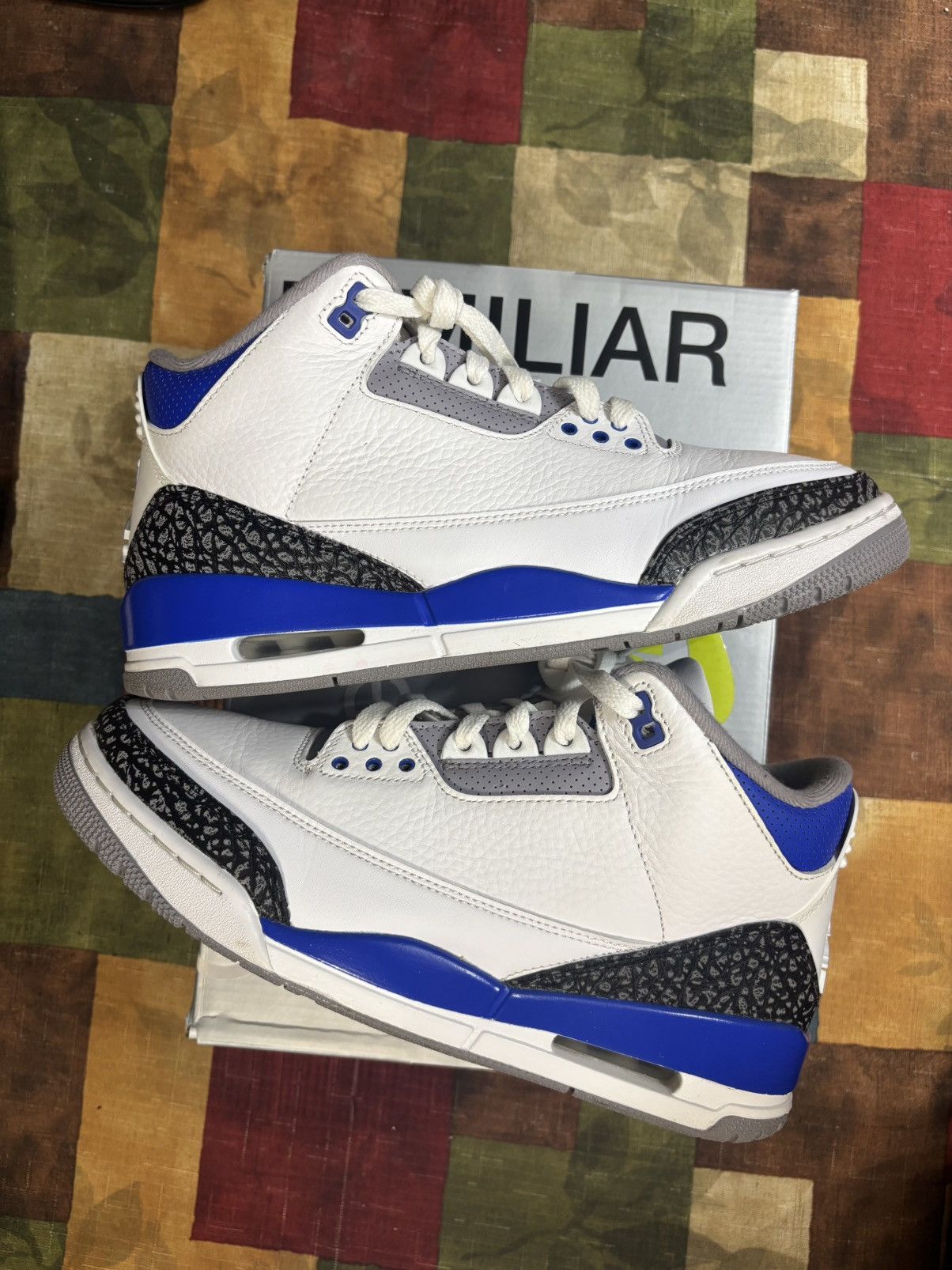 Jordan Brand Jordan 3 racer blue good condition ships same day. Size US 9.5 / EU 42-43 - 1 Thumbnail