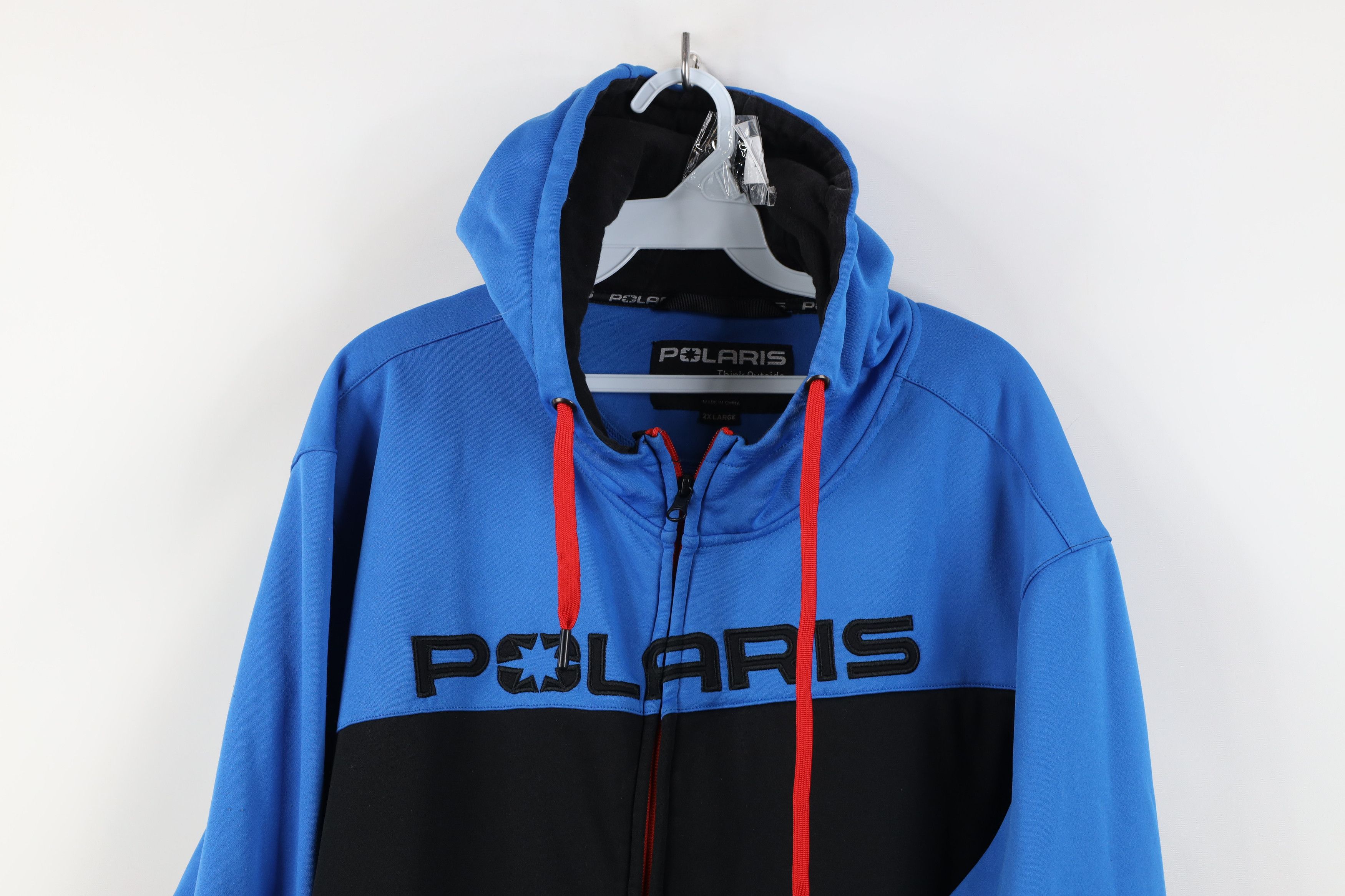 Vintage Vintage Polaris Snowmobile Racing Full Zip Hoodie Sweatshirt Size US XXL / EU 58 / 5 - 2 Thumbnail