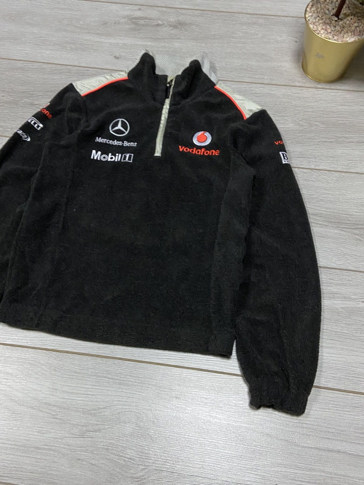Hugo Boss Mercedes Mclaren Boss Vodafone vintage Half Zip 1/4 fleece Size US XS / EU 42 / 0 - 3 Thumbnail