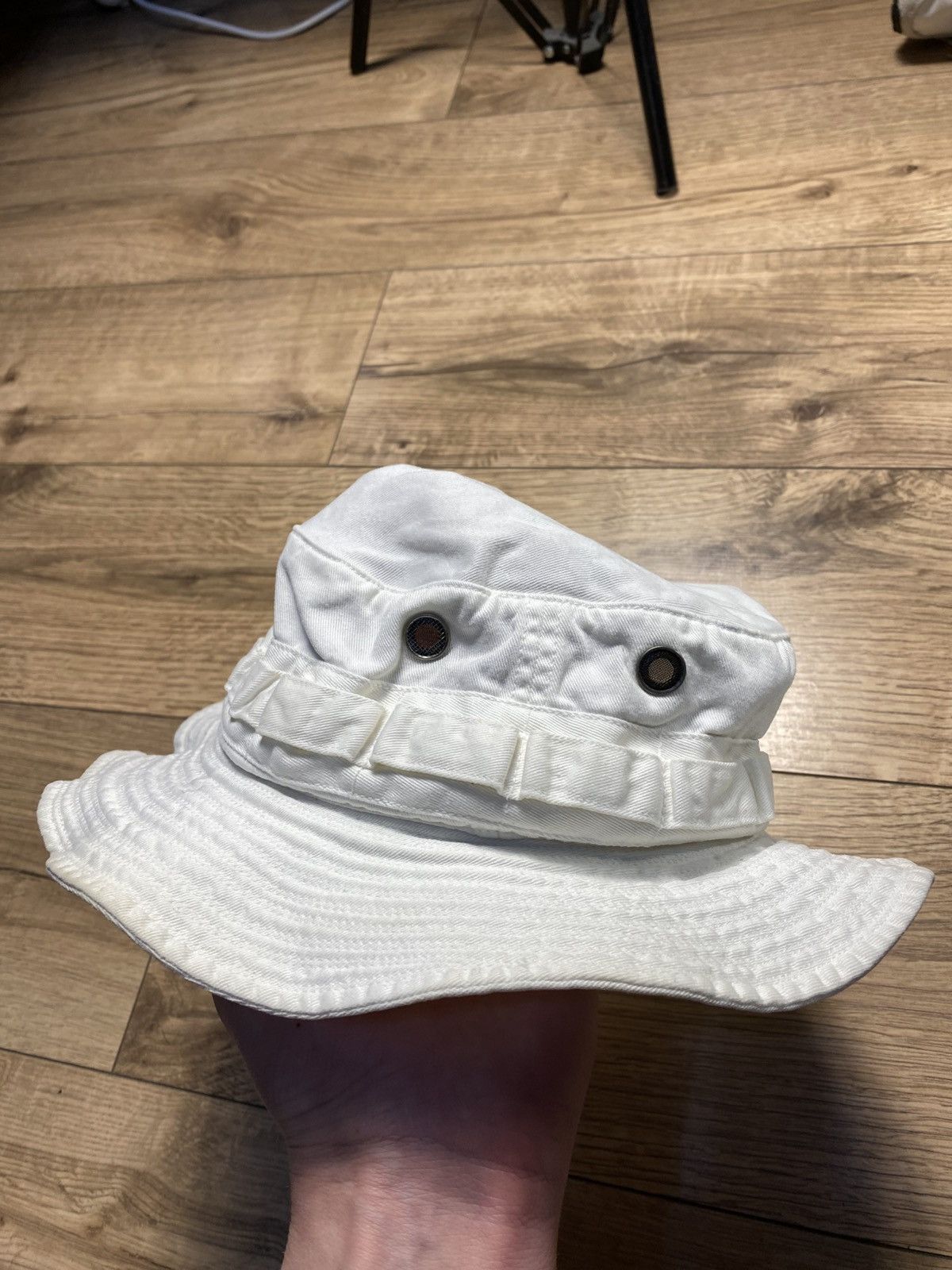 Polo Ralph Lauren Vintage Polo Ralph Lauren Boonie Hat Bucket Cap Spellout Log Size 30 - 2 Thumbnail