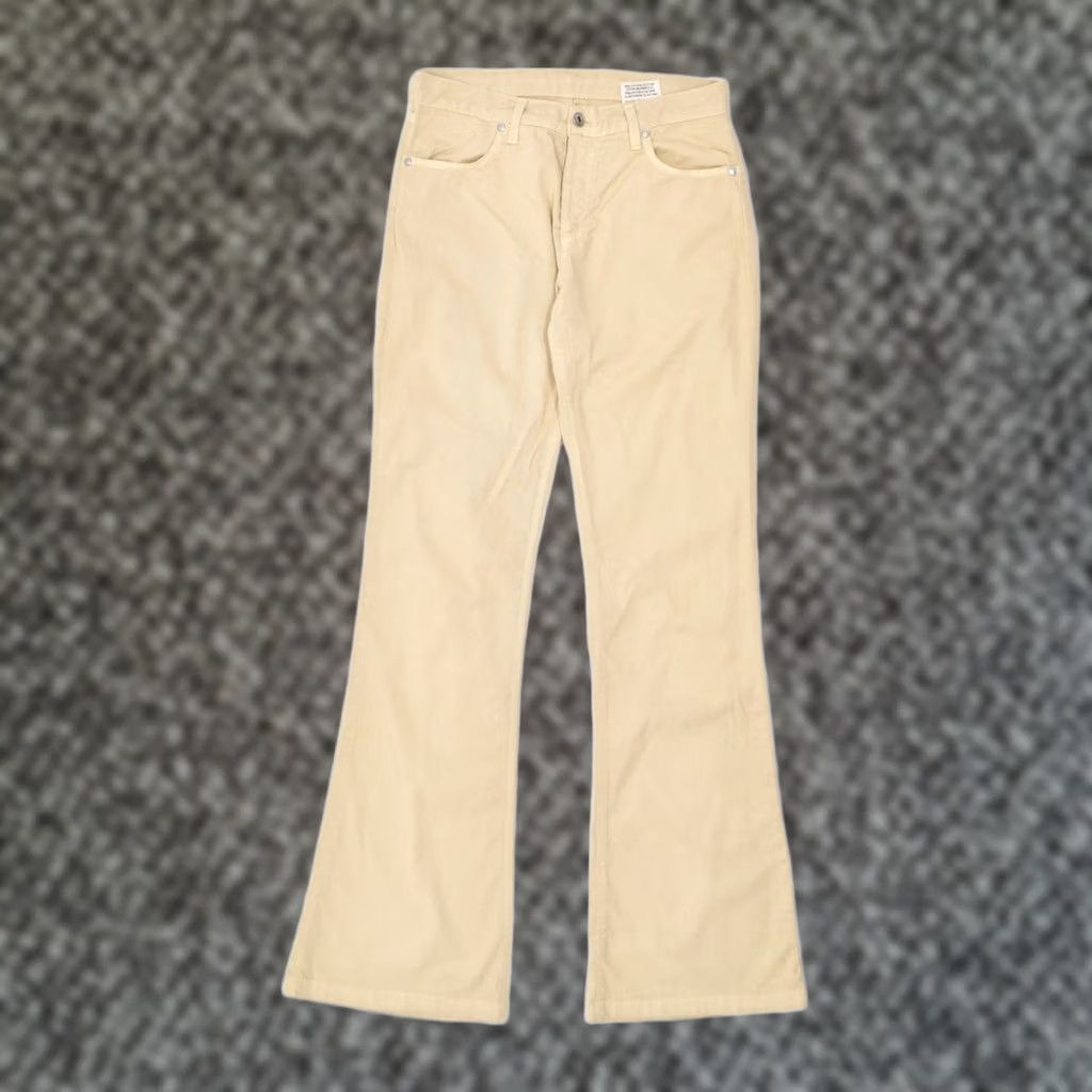 Vintage VINTAGE GENERAL COMPANY Womens Casual Trousers IT 44 W30 L33 Khaki Cotton NN09 Size 30" / US 8 / IT 44 - 1 Thumbnail