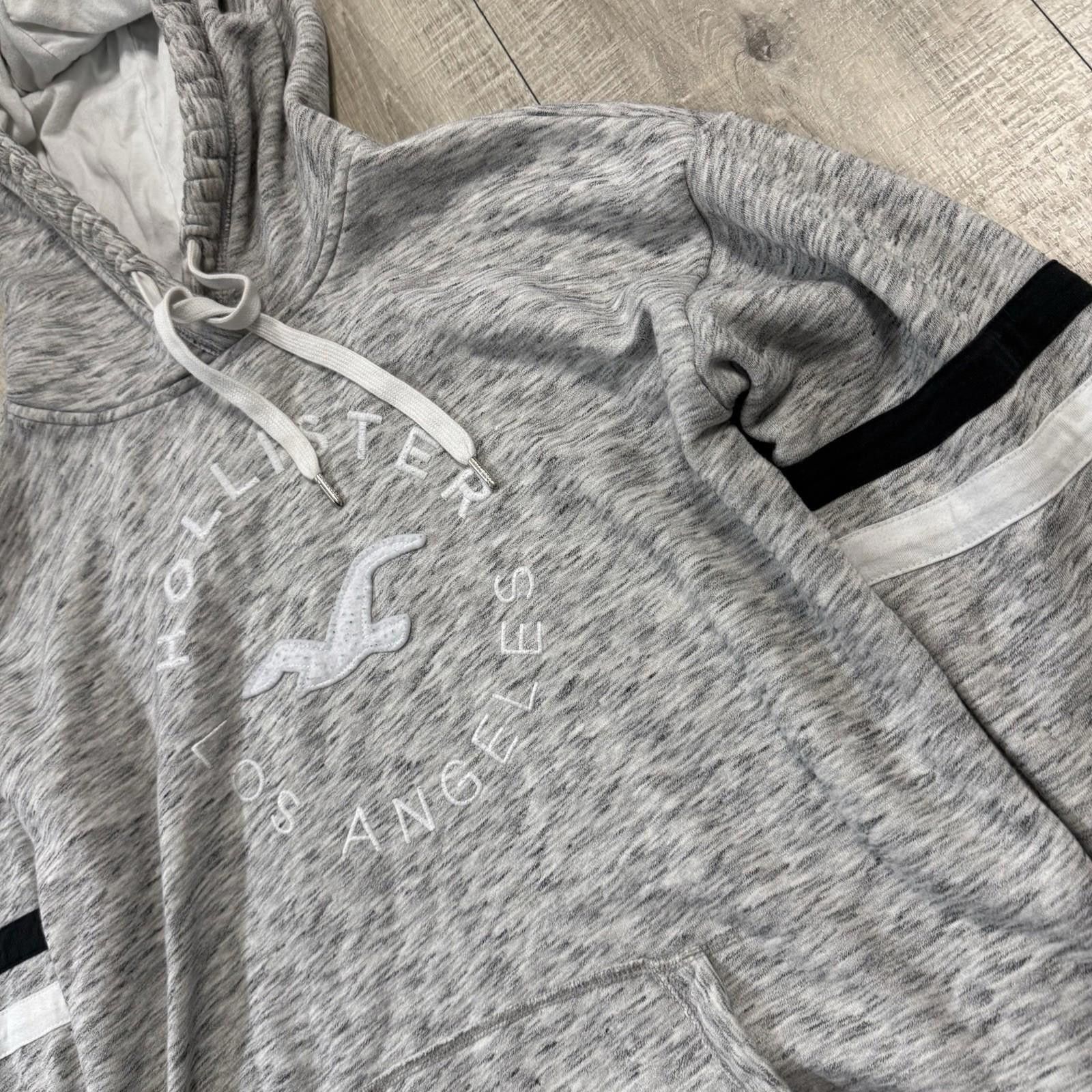 Hollister Hollister California Hoodie Women L Gray Pullover Sweatshirt Size L / US 10 / IT 46 - 7 Thumbnail