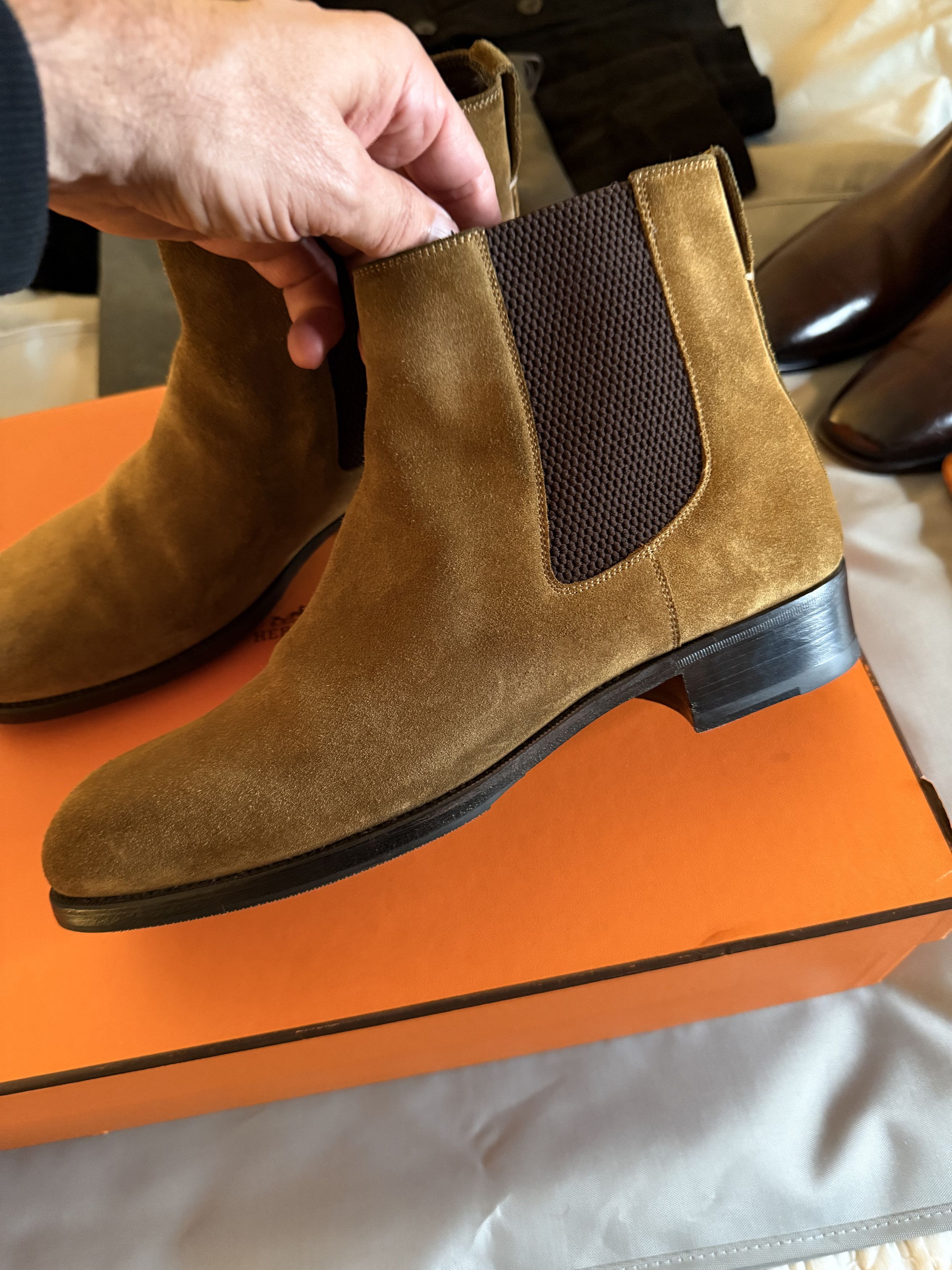 Tom Ford Best Dressed $2,150 w/Tax TOM FORD Suede Boots Size US 10.5 / EU 43-44 - 13 Thumbnail