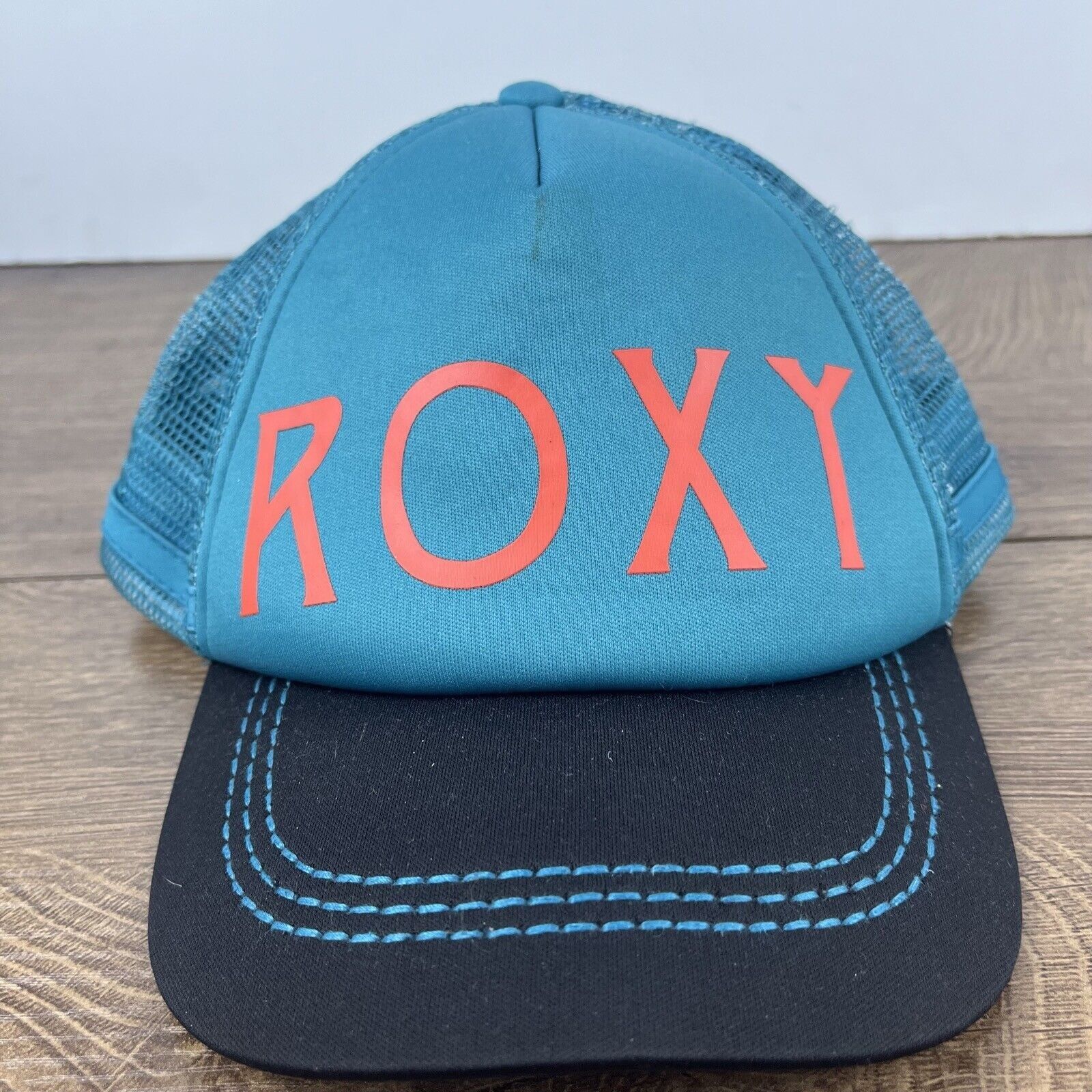 Other Roxy Hat Roxy Snapback Hat Blue Adjustable Hat Blue Adult Fi Size ONE SIZE - 4 Thumbnail