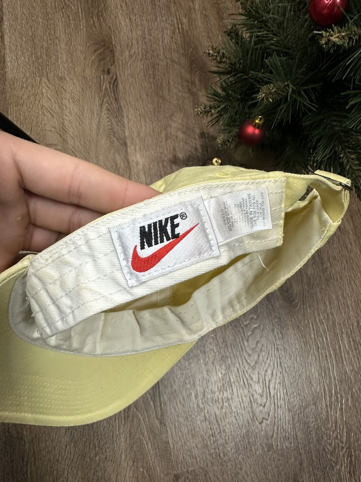 Vintage Vintage Nike Central Swoosh Hat Y2K Size ONE SIZE - 4 Thumbnail