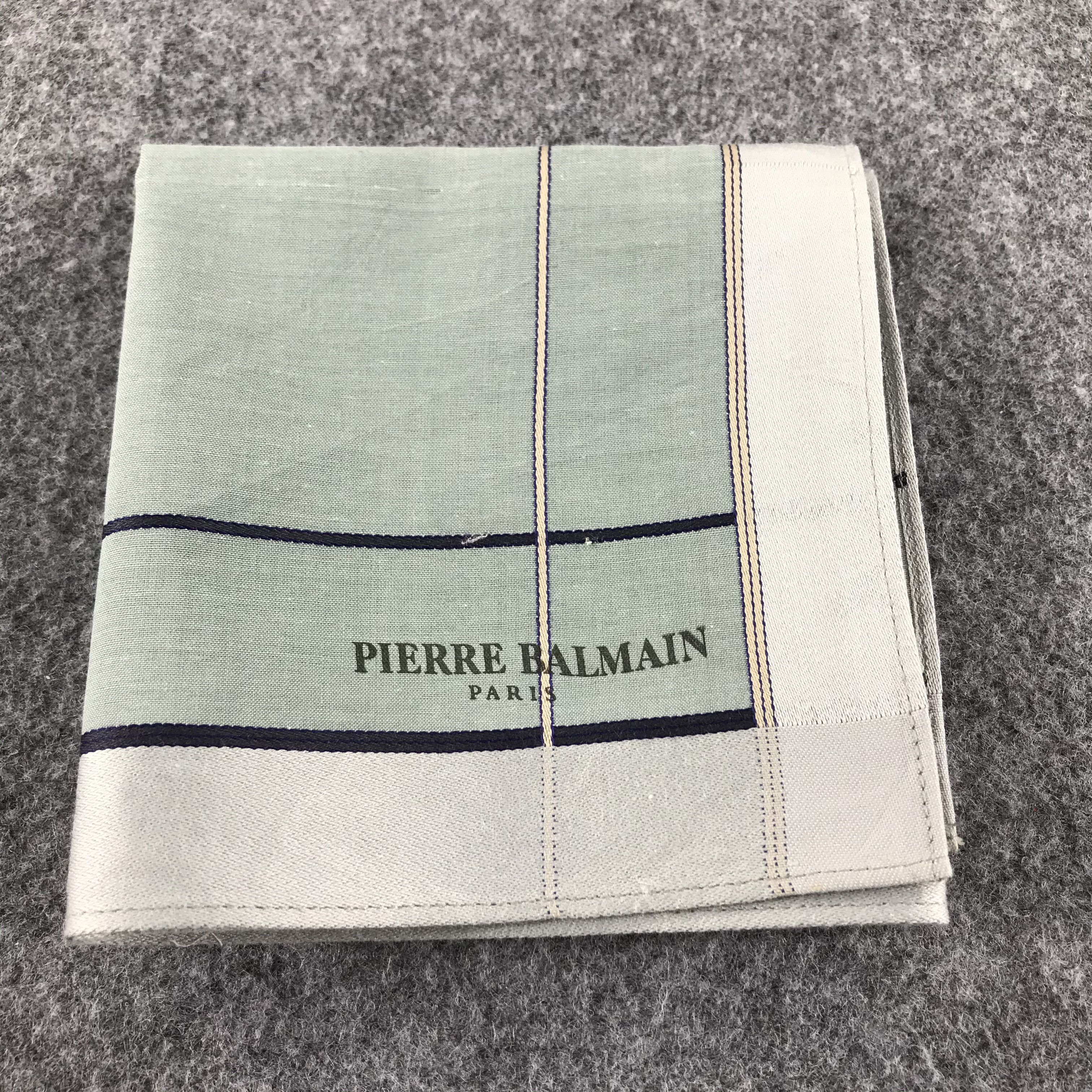 Pierre Balmain Pierre Balmain Handkerchief Neckerchief Bandana H247 Size ONE SIZE - 7 Thumbnail