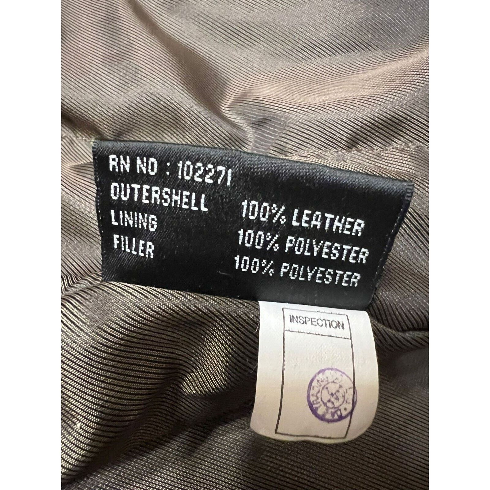 Other Leather Jacket By Reilly Olmes. Very Rare Vintage 90’s Size US L / EU 52-54 / 3 - 7 Thumbnail